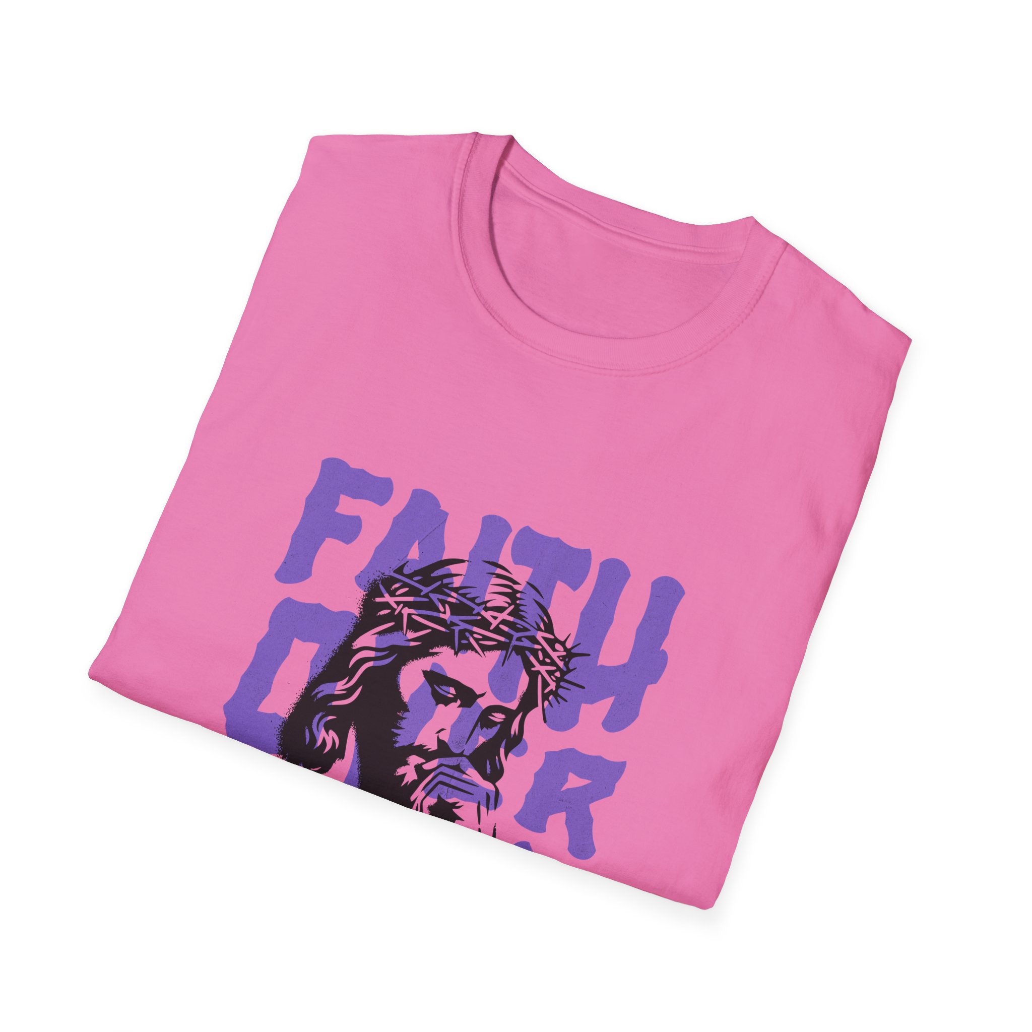 Faith Over Fear T-Shirt — Christian Jesus Graphic Tee (Faith Over Fear) - Image 18