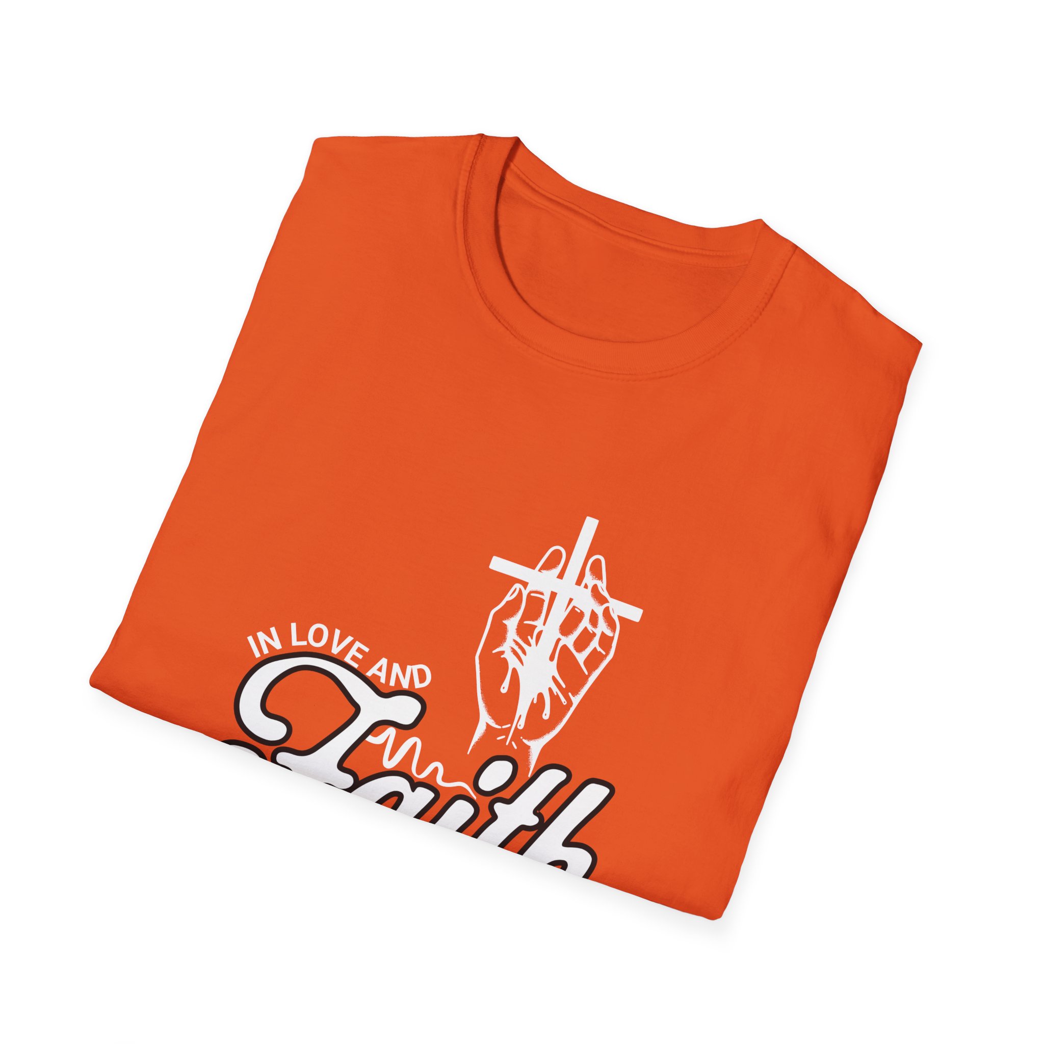 Faith Believe Unisex Softstyle T-Shirt - Image 8