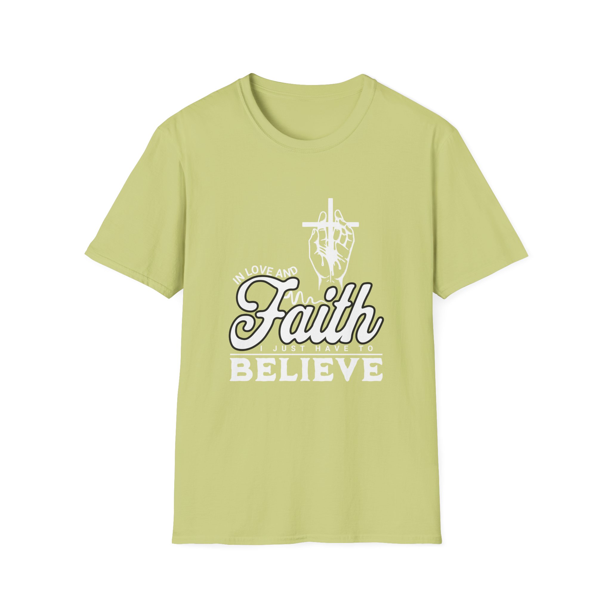 Faith Believe Unisex Softstyle T-Shirt - Image 11