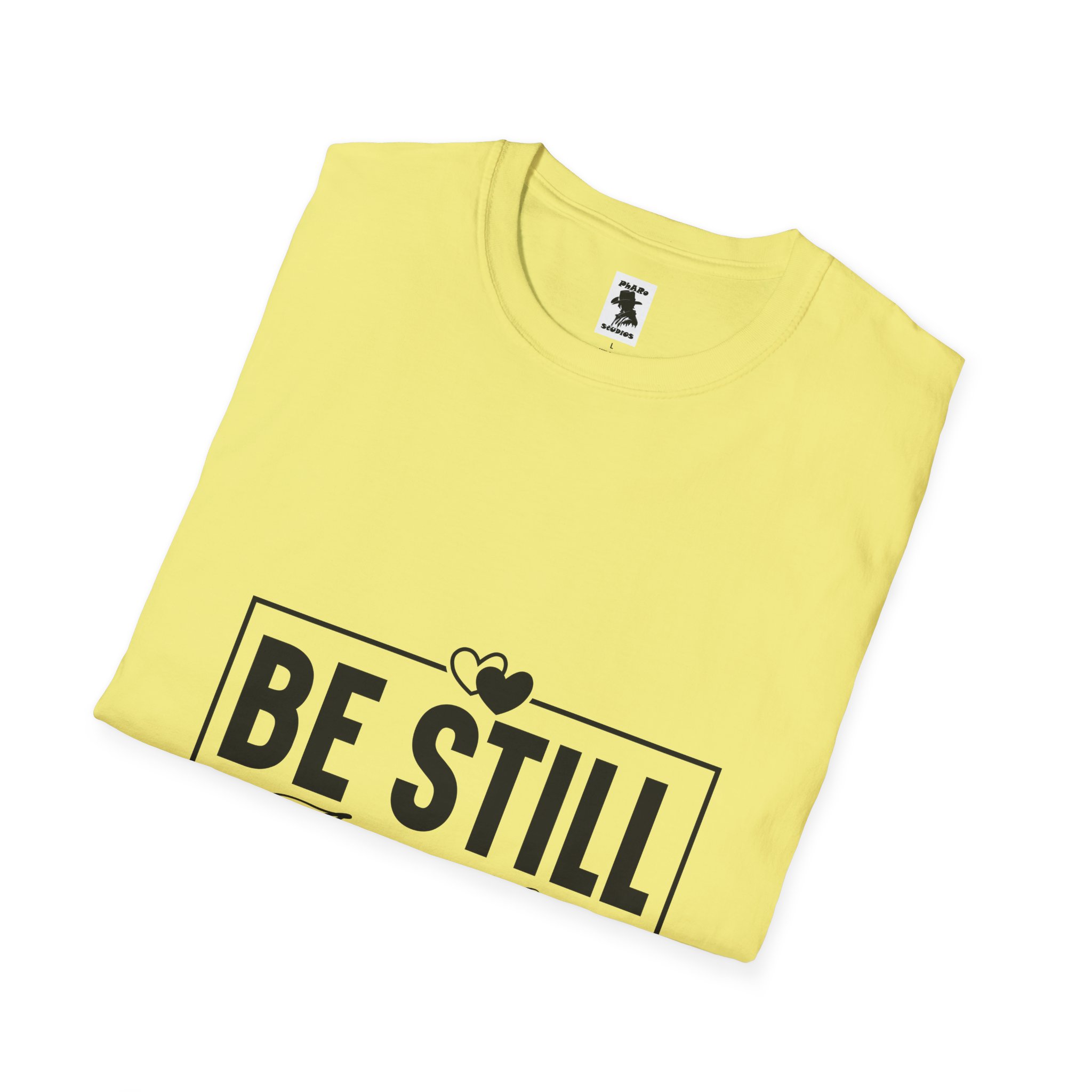 Be Still And Know Unisex Softstyle T-Shirt – Inspirational Everyday Wear - Image 12