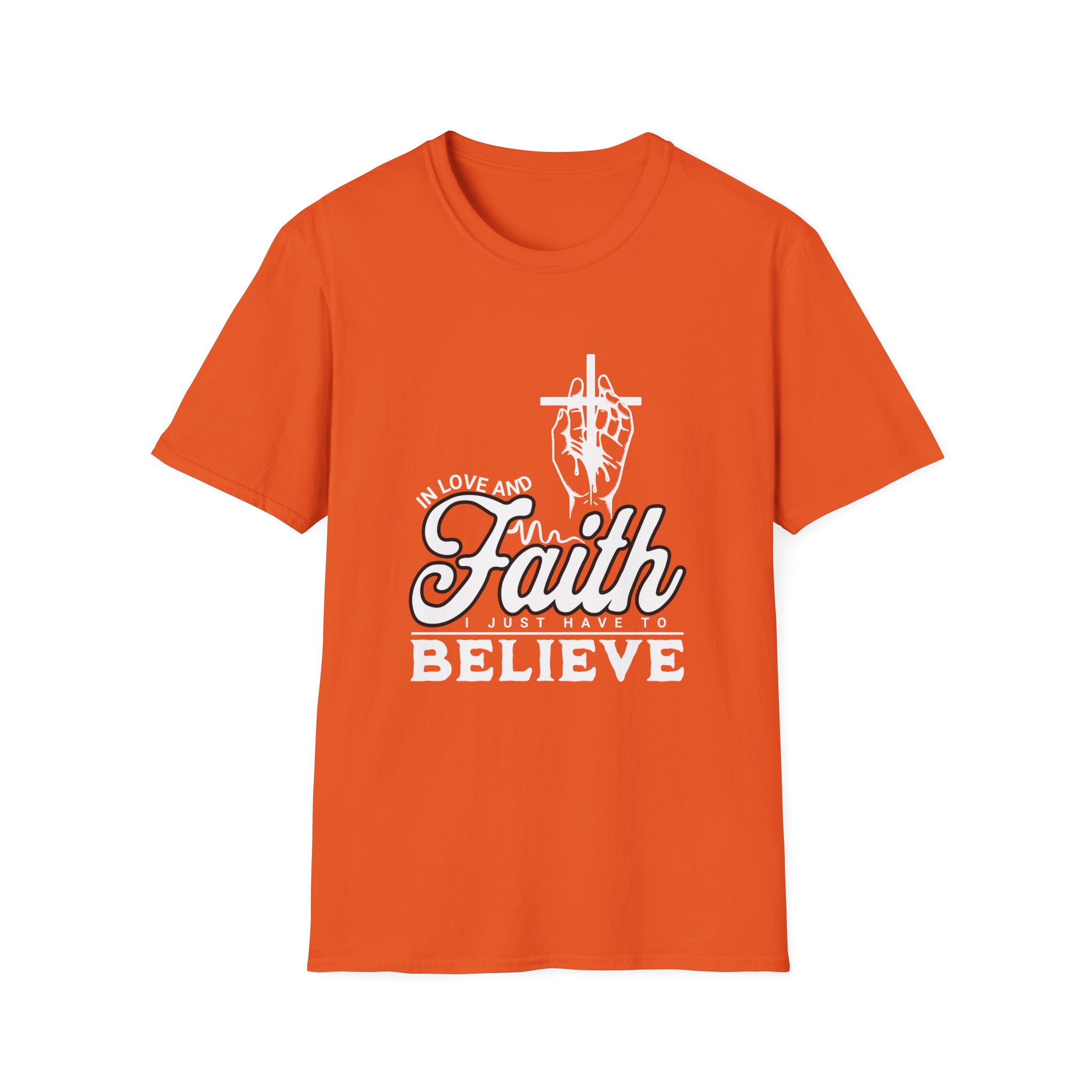 Faith Believe Unisex Softstyle T-Shirt - Image 7