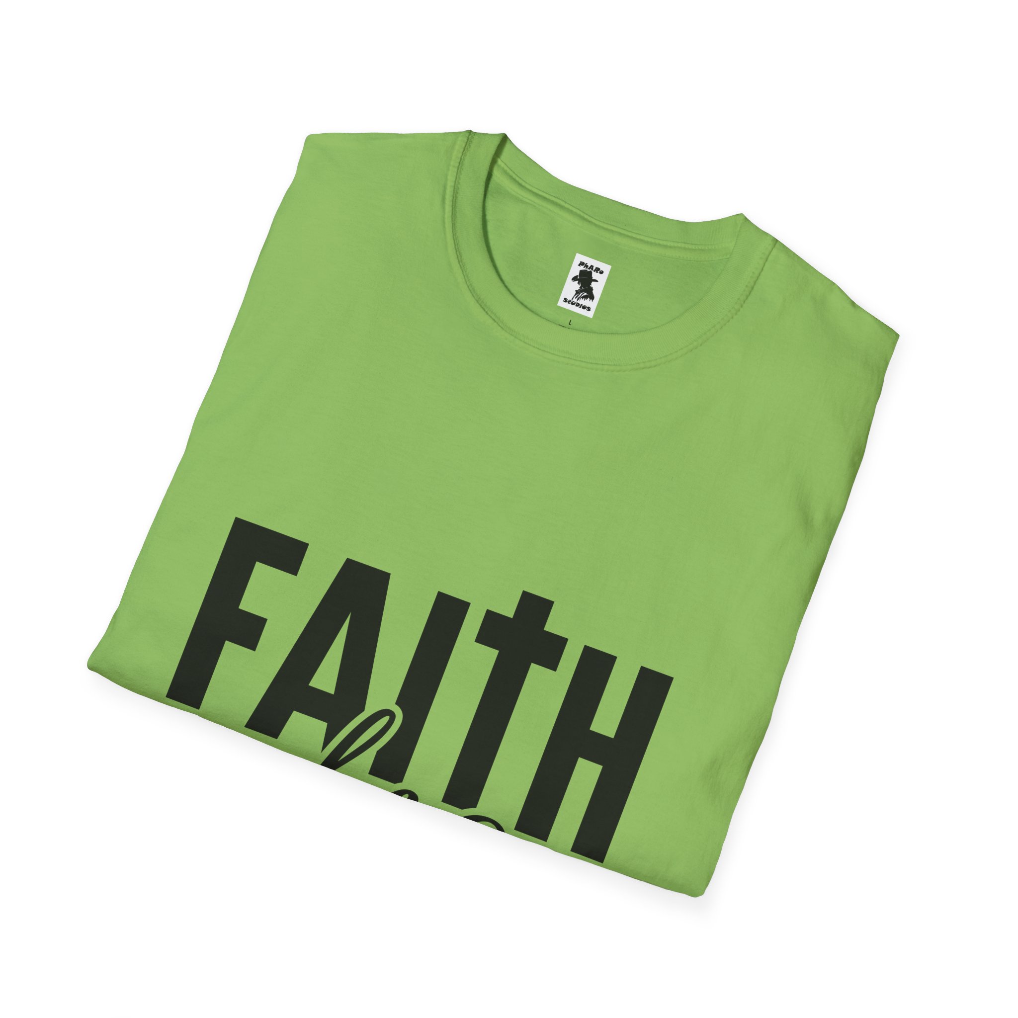 Faith Over Fear Unisex Softstyle T-Shirt - Image 12