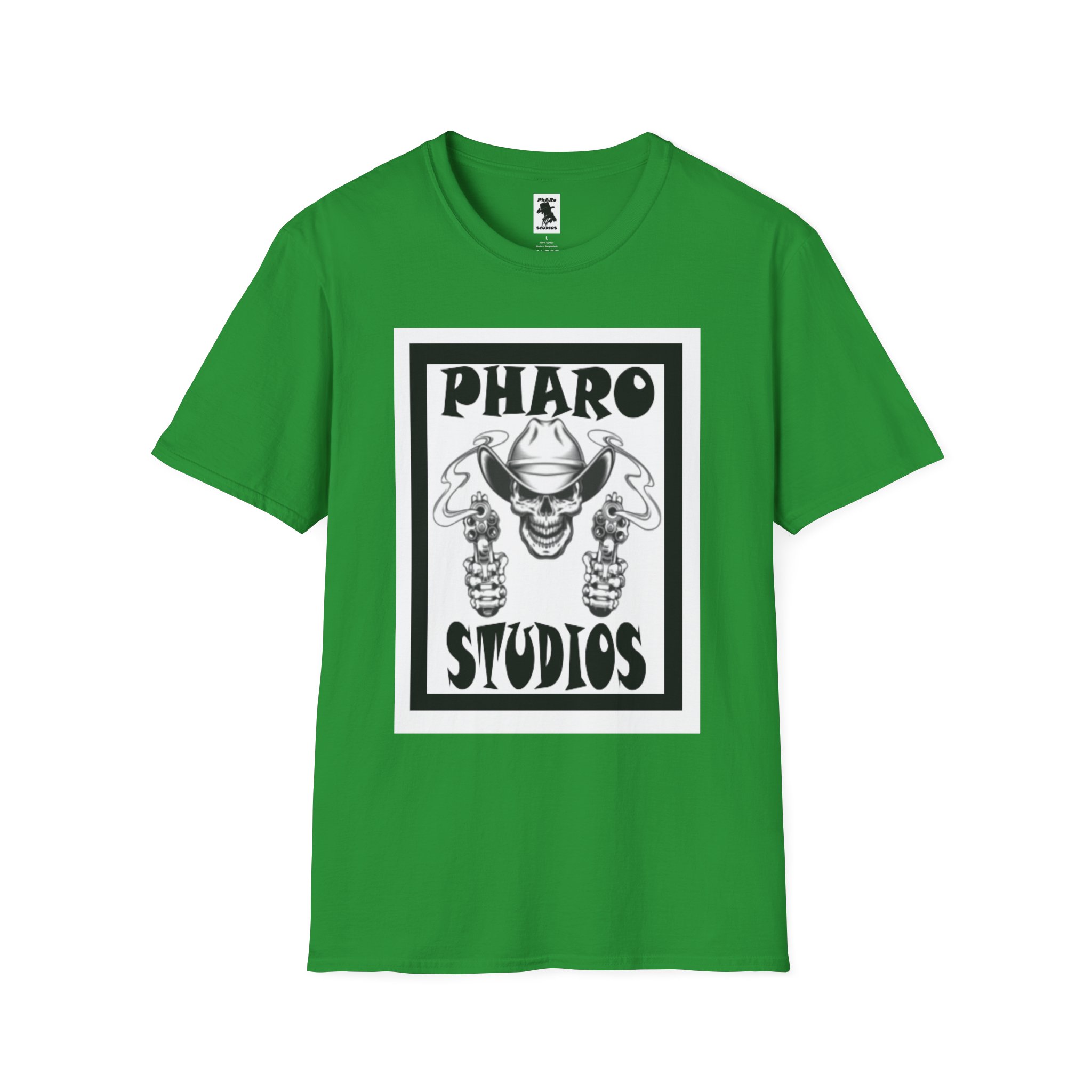 Unisex Softstyle T-Shirt - PhARo Studios Logo - Image 9