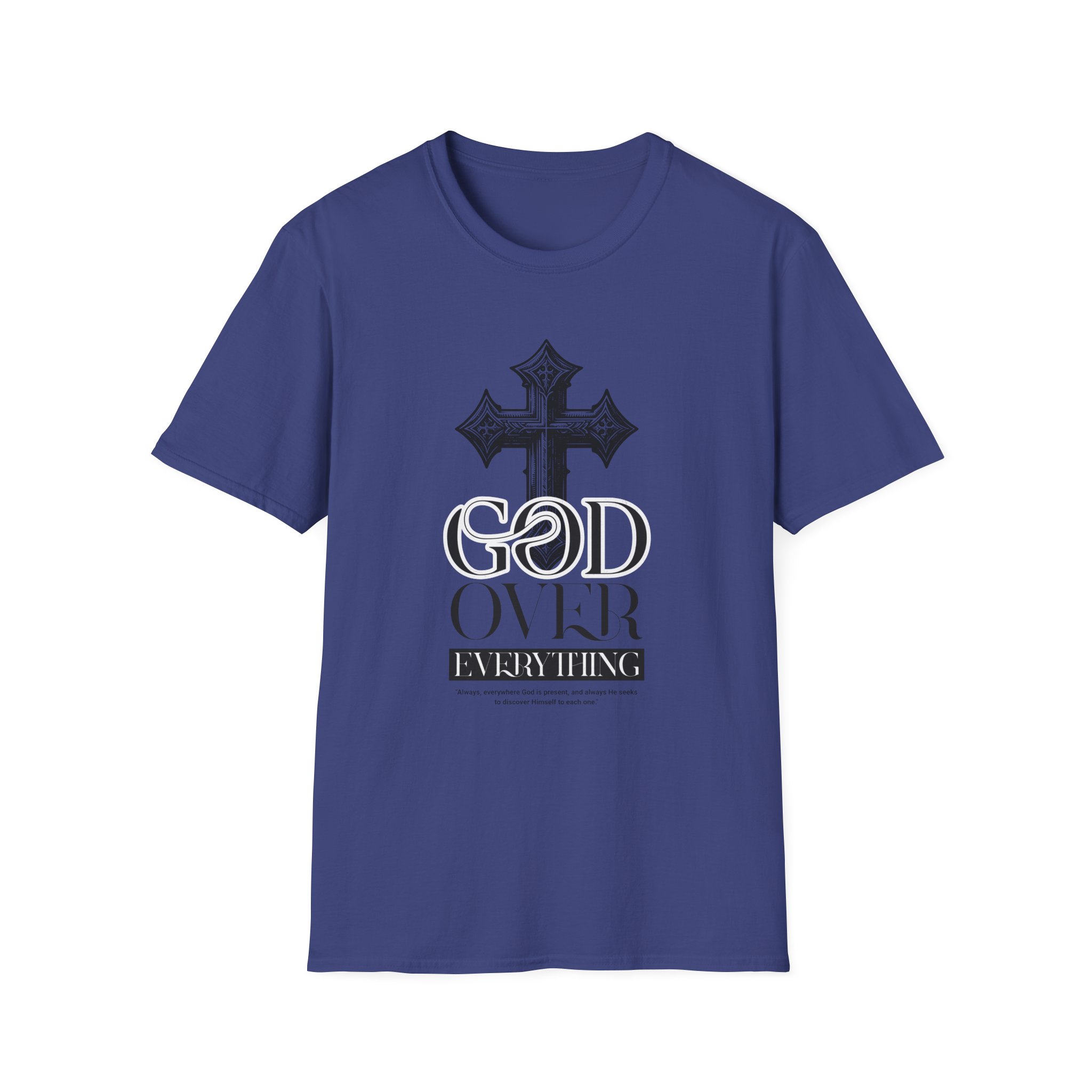 God Over Everything T-Shirt — Christian Cross Faith Tee - Image 15