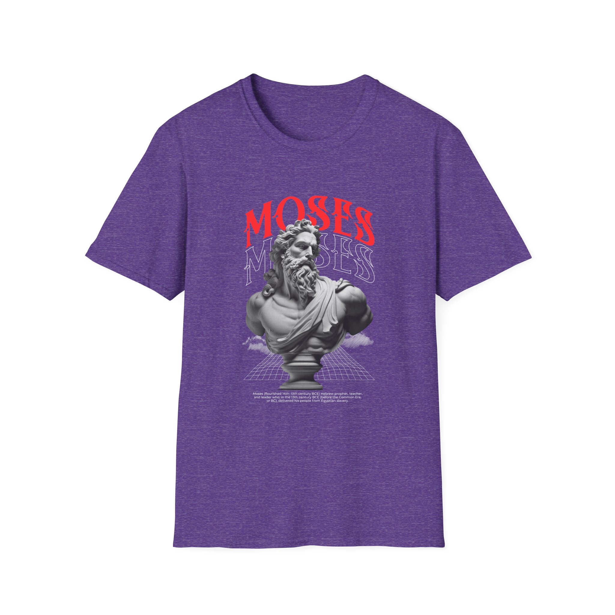 Moses Statue Graphic T-Shirt - Image 13