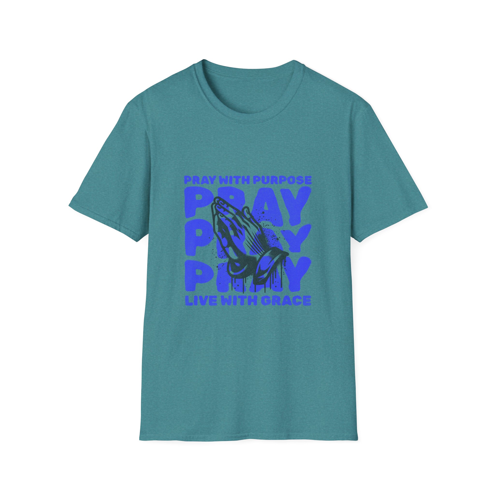 "Pray with Purpose, Live with Grace" Unisex Tee - Image 11