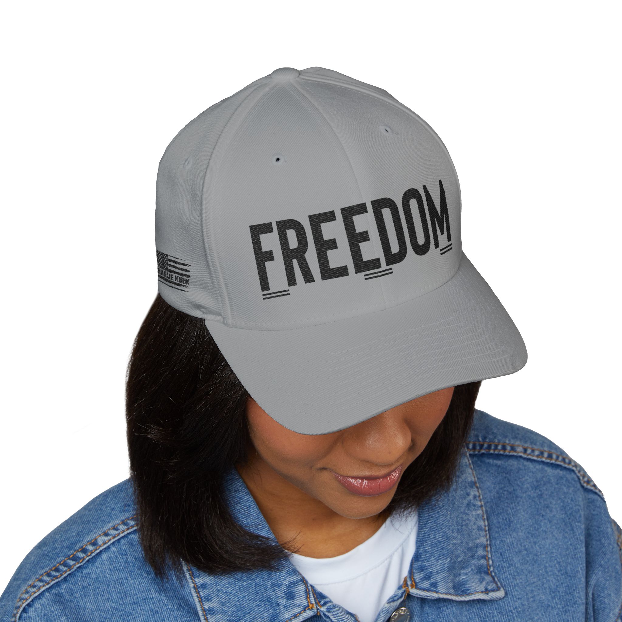 Charlie Kirk Freedom Embroidered Cap - Image 11