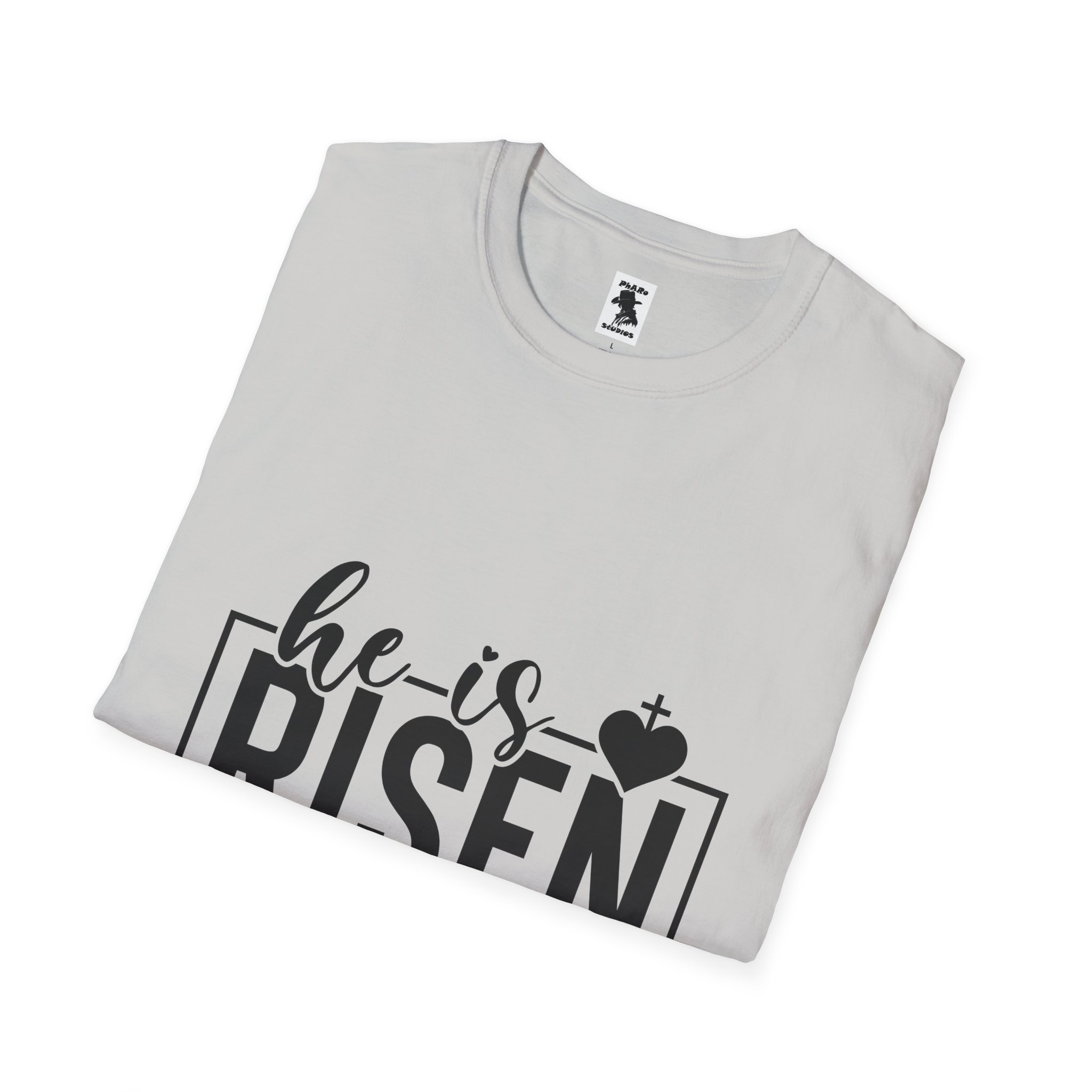 He Is Risen Unisex Softstyle T-Shirt - Faith Inspired Design for Easter Celebrations - Image 20