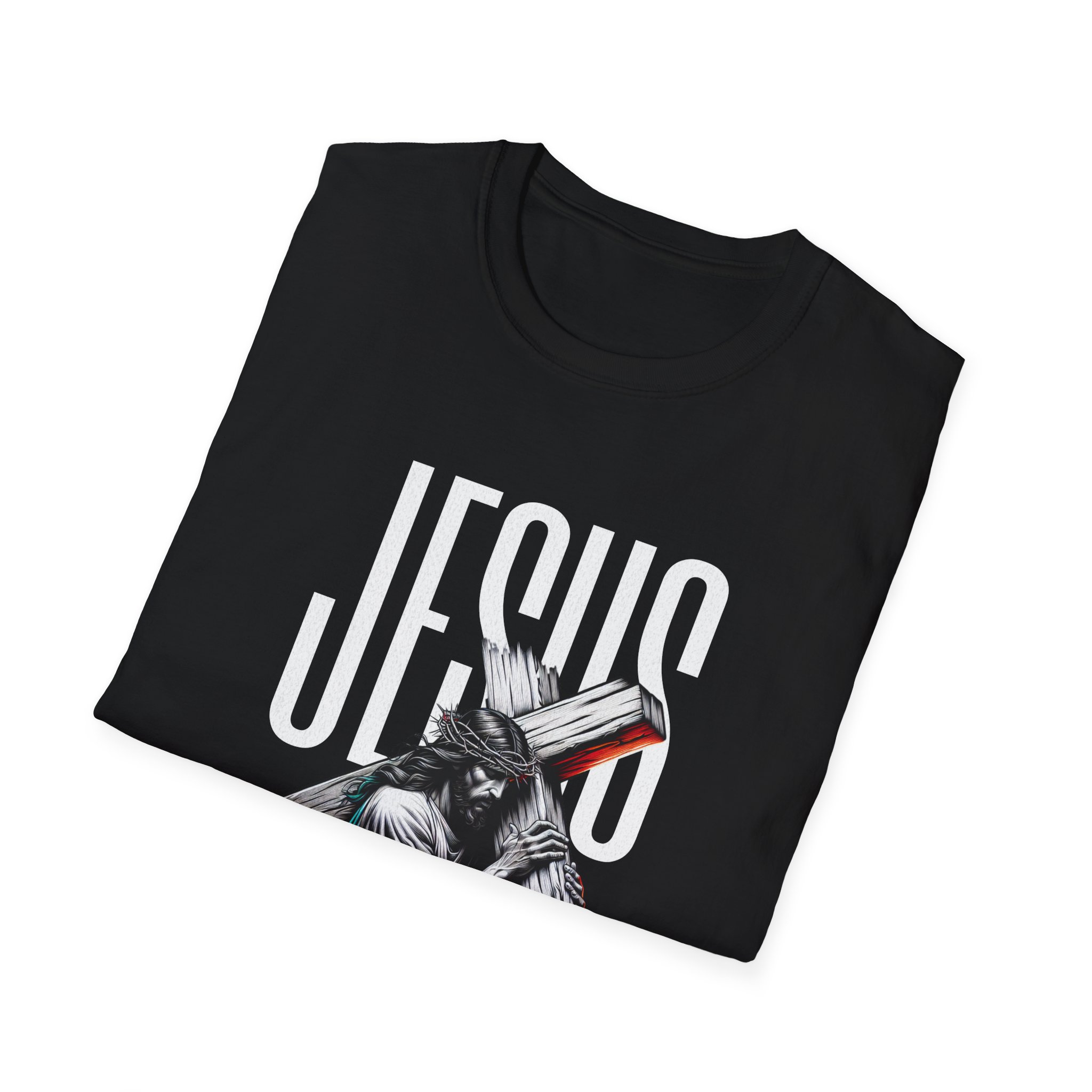 'Created with a Purpose' Christian Faith Tee - Image 2
