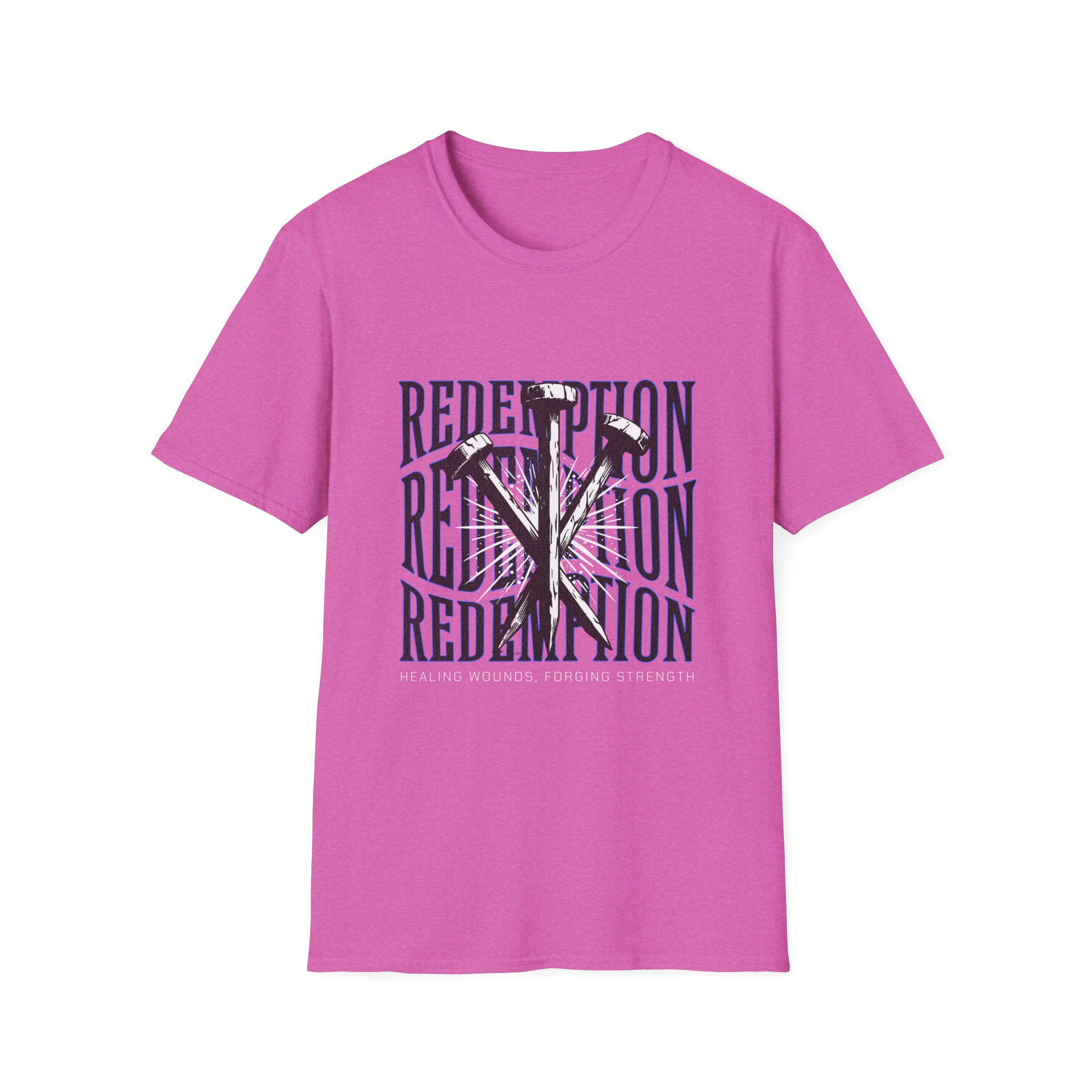 Redemption Cross T-Shirt — Christian Faith Graphic Tee