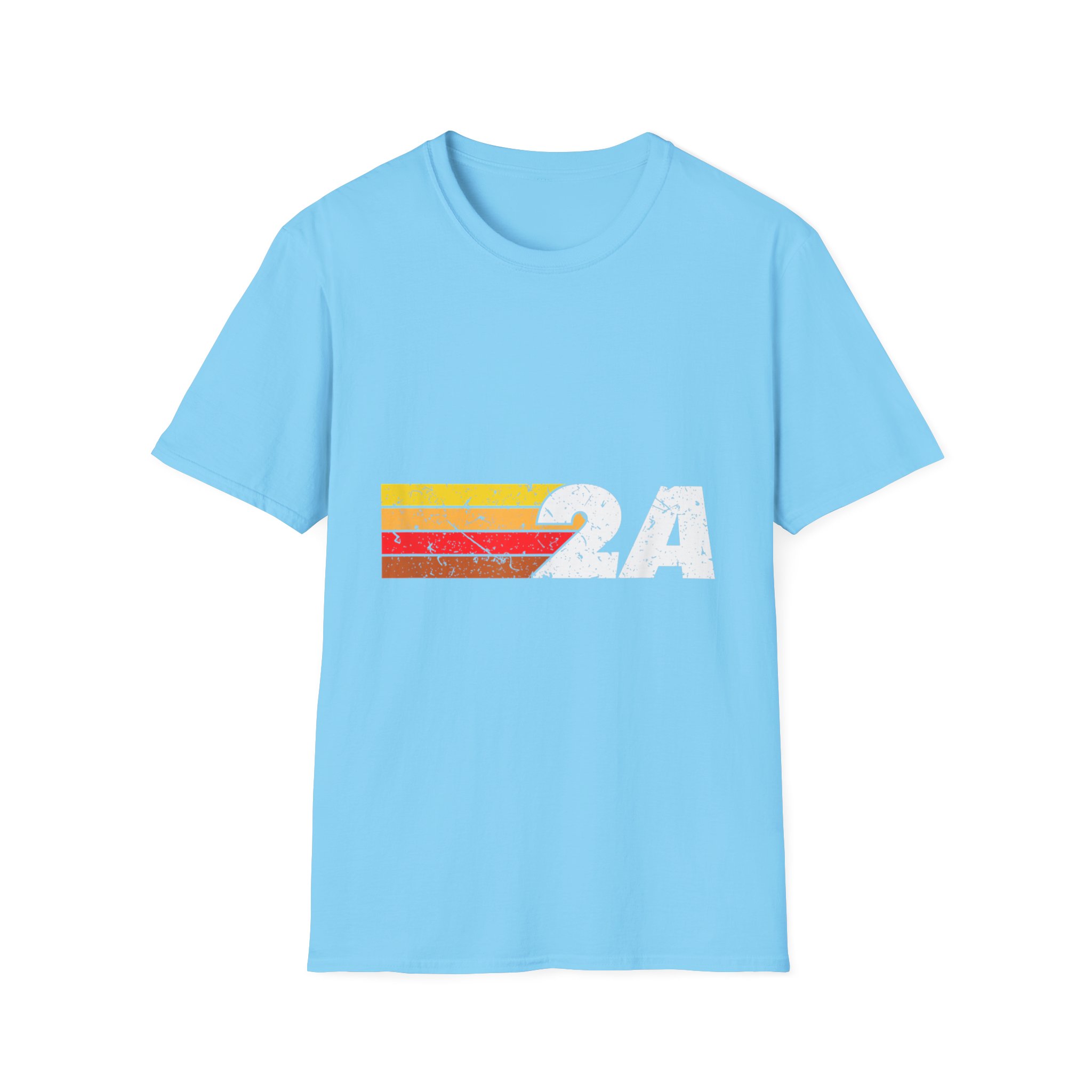 2A Retro Stripes T-Shirt — Vintage 2A Gun Rights Tee - Image 13