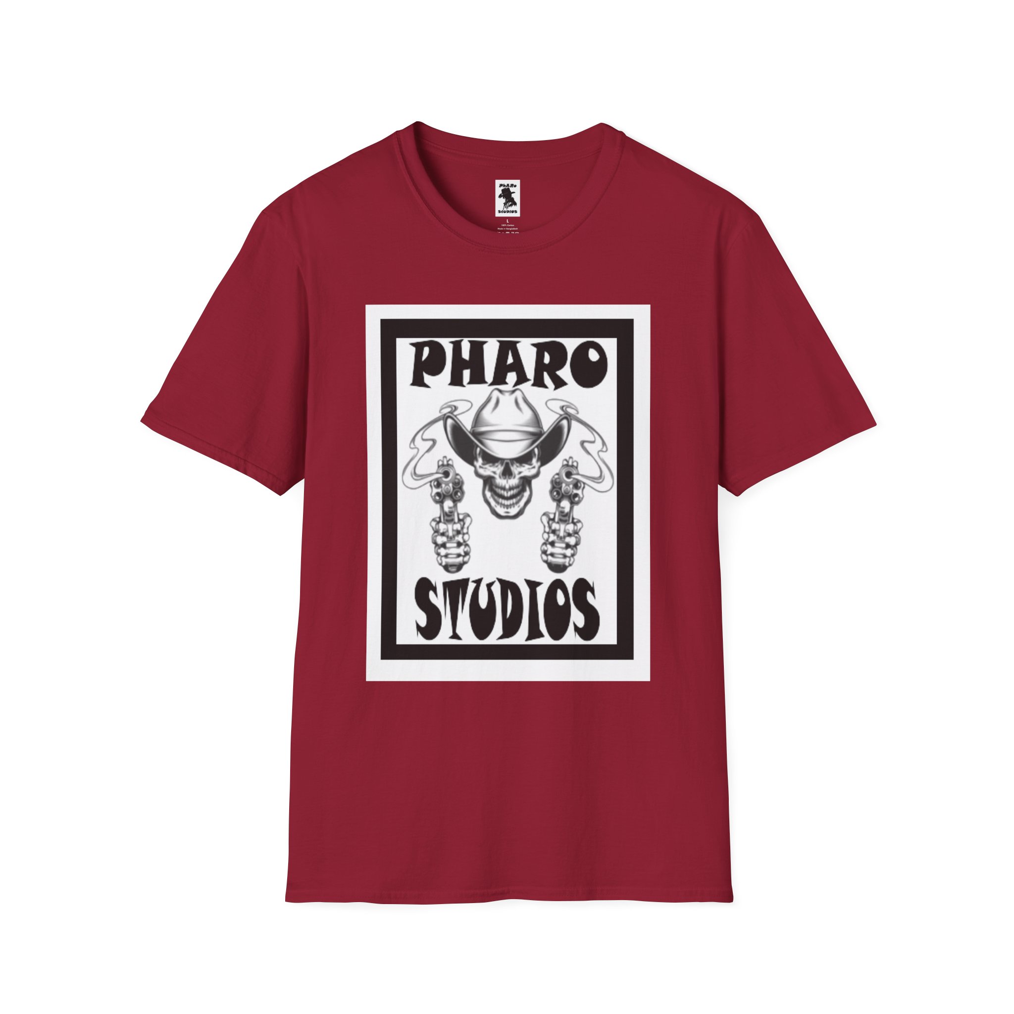 Unisex Softstyle T-Shirt - PhARo Studios Logo - Image 29