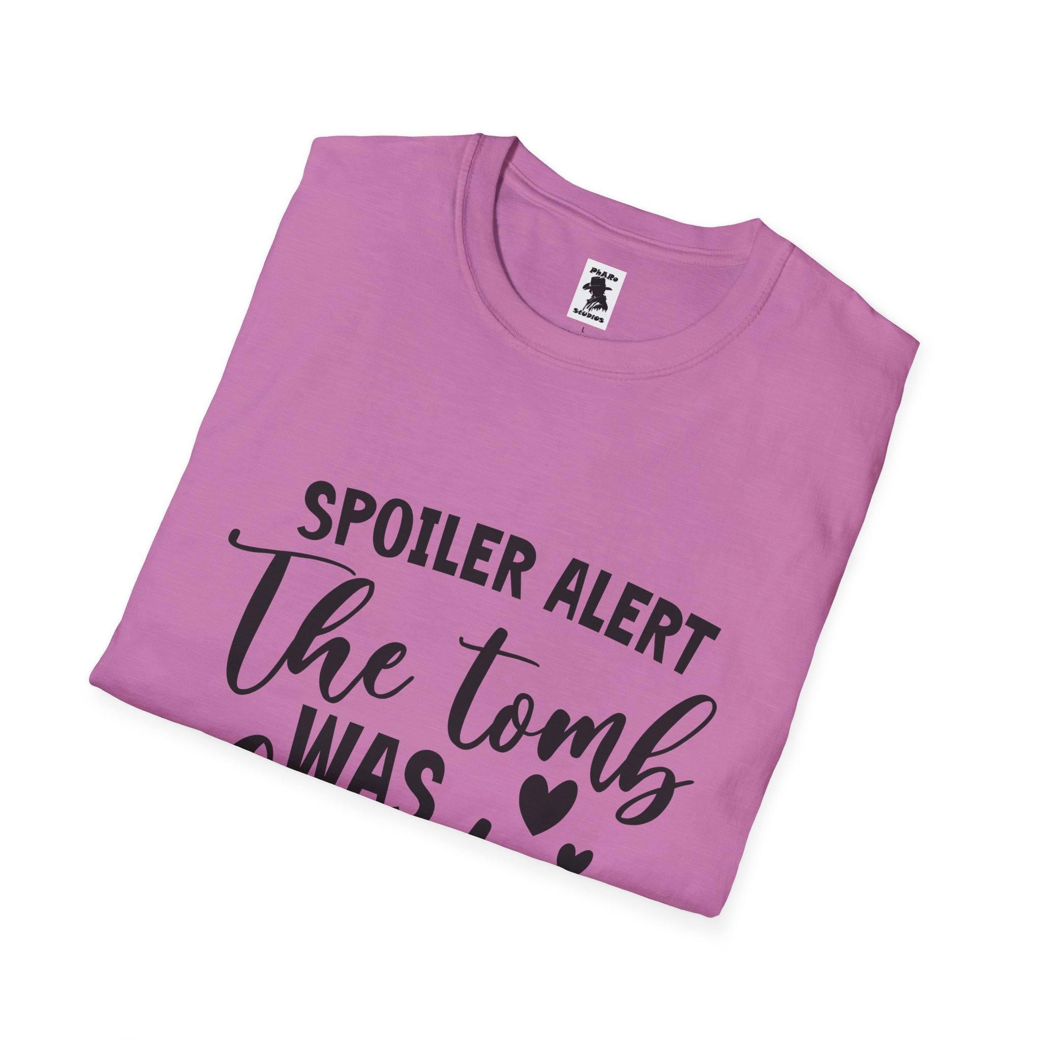 'Spoiler Alert: The Tomb Was Empty' Unisex Softstyle T-Shirt - Perfect for Easter and Celebrations! - Image 40