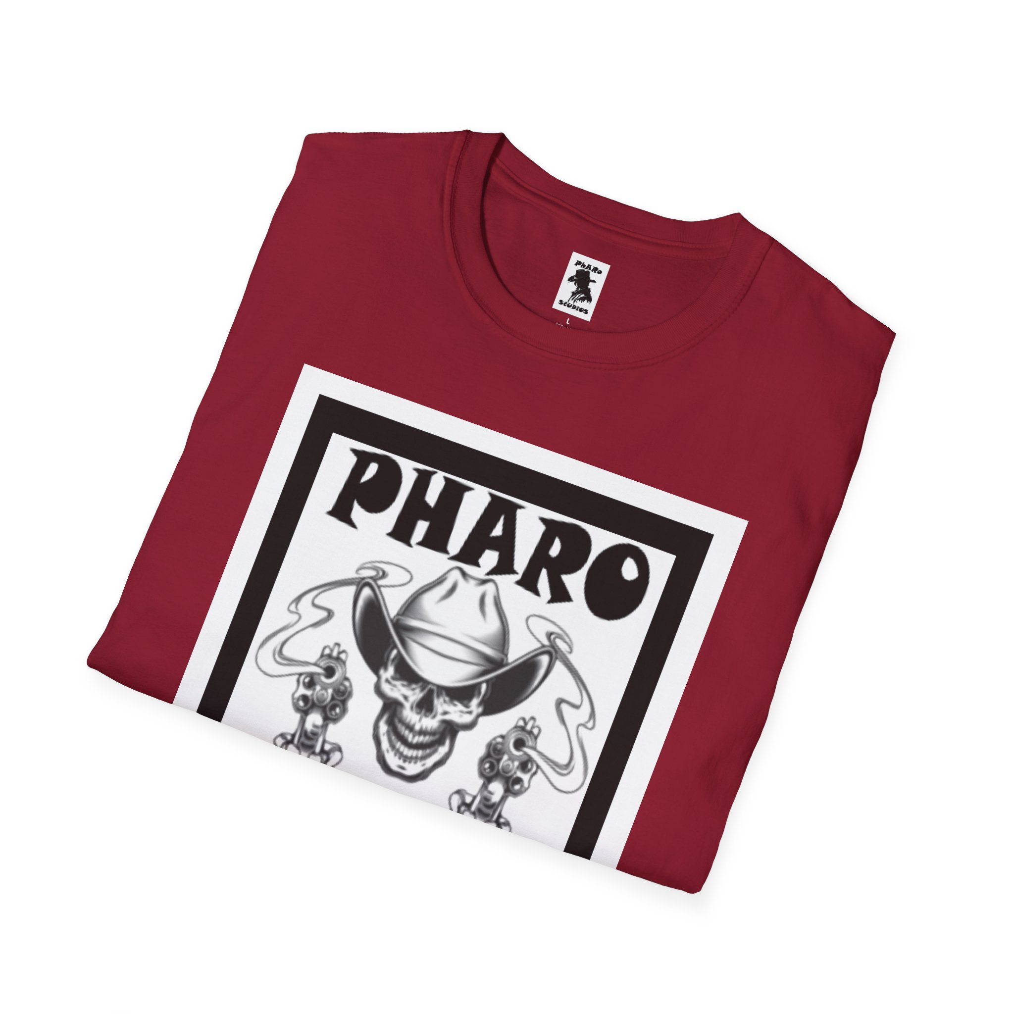 Unisex Softstyle T-Shirt - PhARo Studios Logo - Image 32