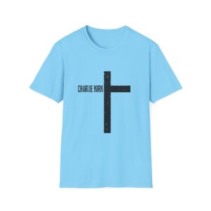 Charlie Kirk Cross - Unisex Softstyle T-Shirt