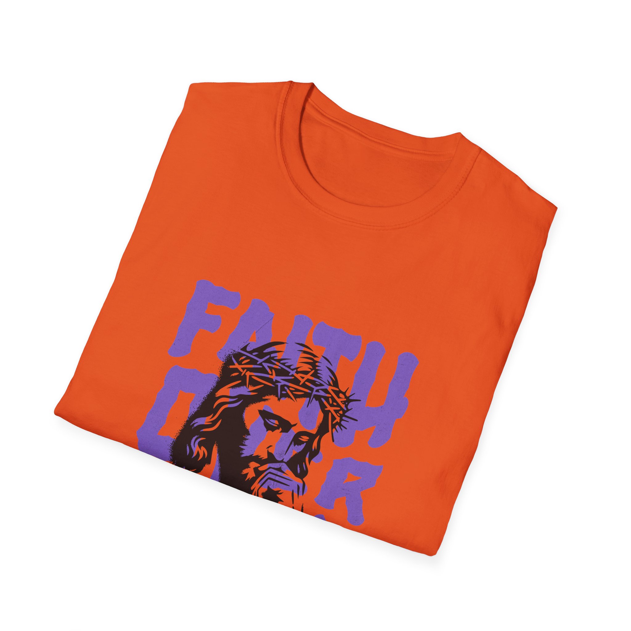 Faith Over Fear T-Shirt — Christian Jesus Graphic Tee (Faith Over Fear) - Image 6