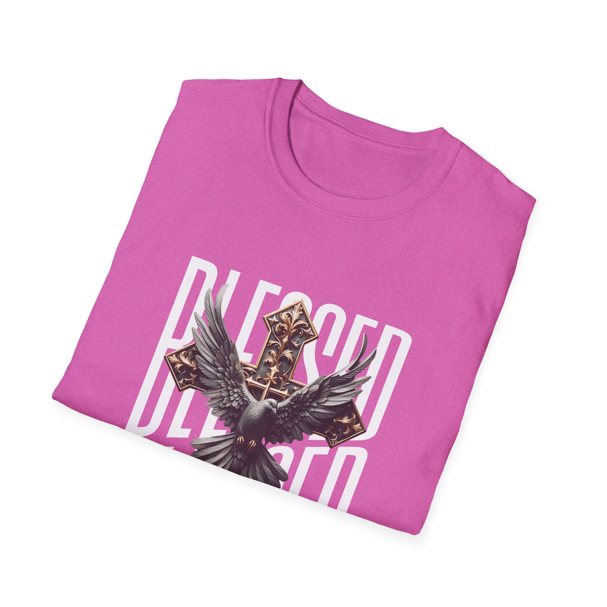 Blessed - Unisex Softstyle T-Shirt - Image 20