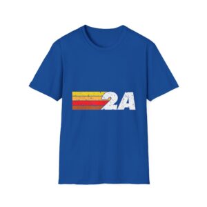 2A Retro Stripes T-Shirt — Vintage 2A Gun Rights Tee