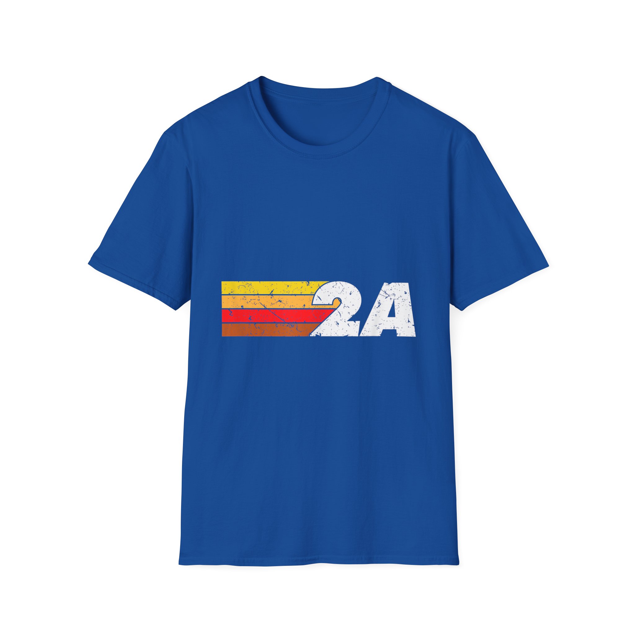 2A Retro Stripes T-Shirt — Vintage 2A Gun Rights Tee