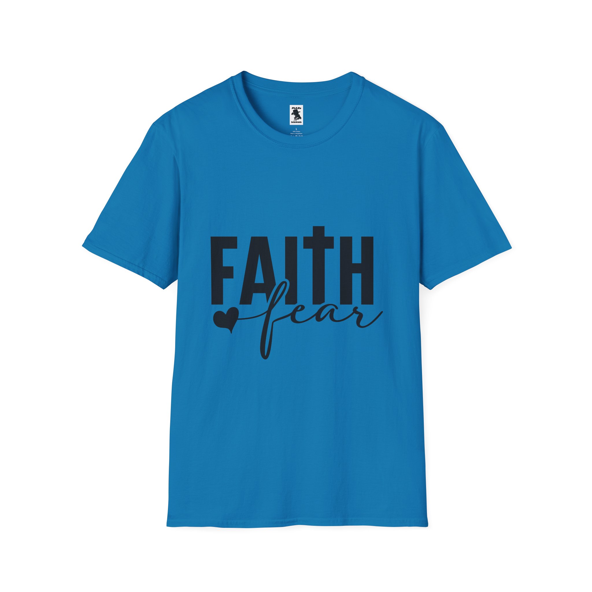 Faith Over Fear Unisex Softstyle T-Shirt - Image 21