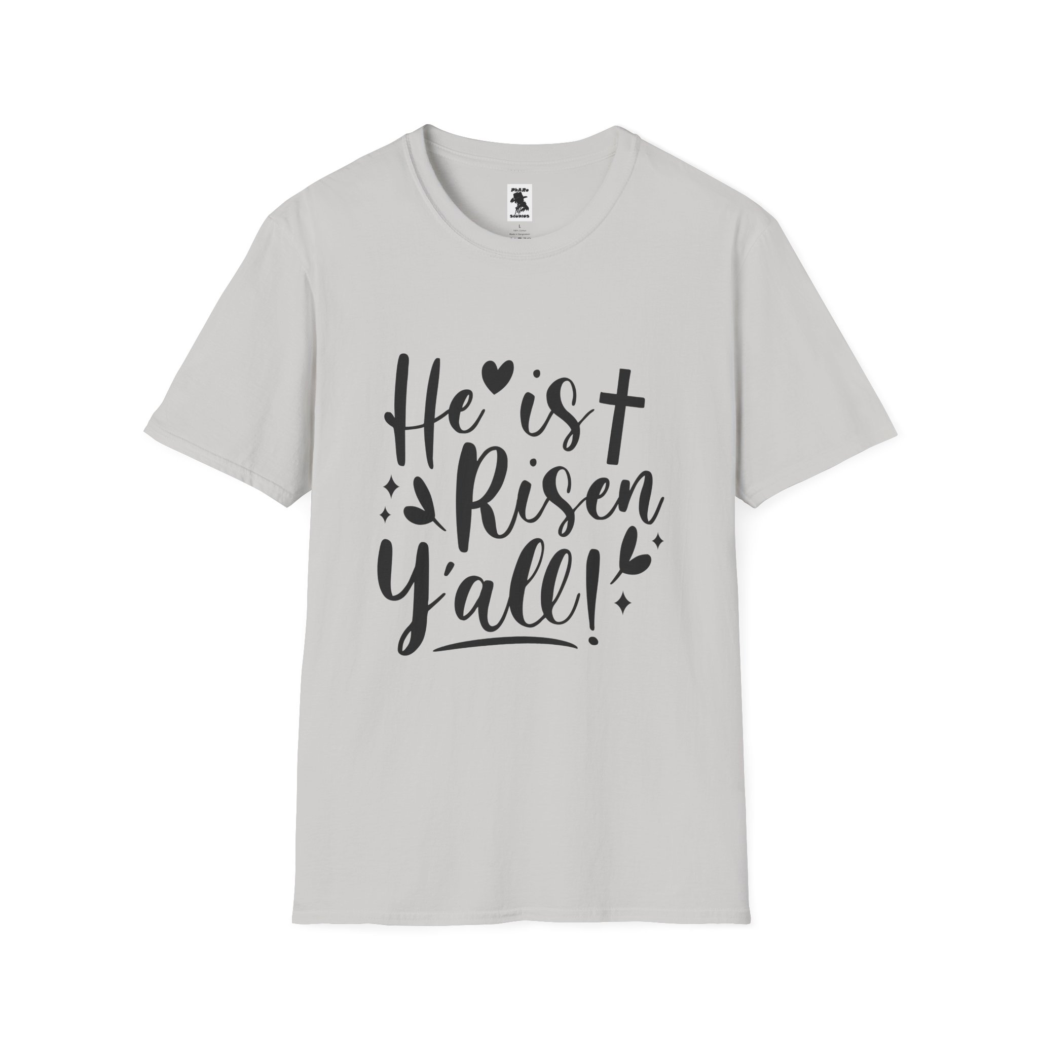 He is Risen Y'all - Unisex Softstyle T-Shirt - Image 17