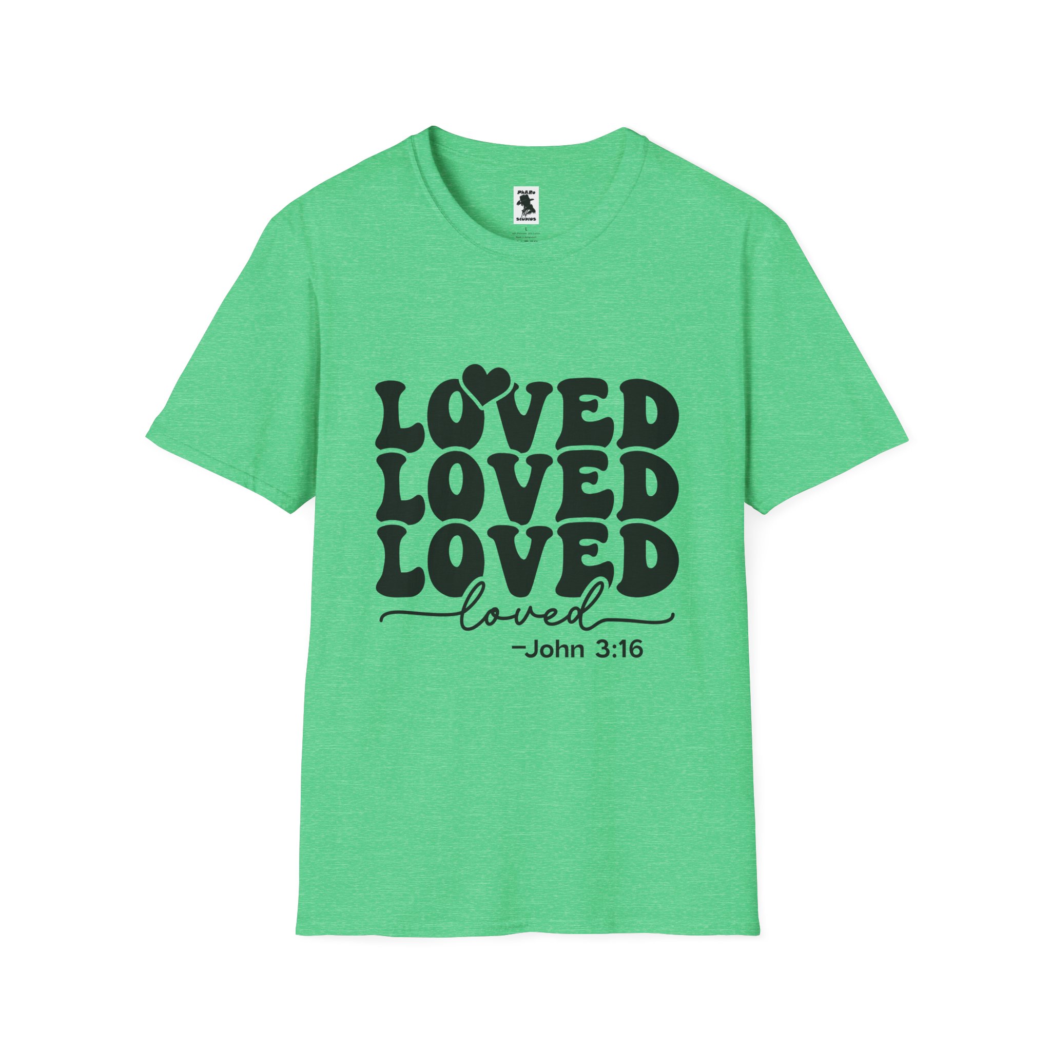 Loved Unisex Softstyle T-Shirt - Inspirational Faith Apparel - Perfect for Gifts and Celebrations - Image 21