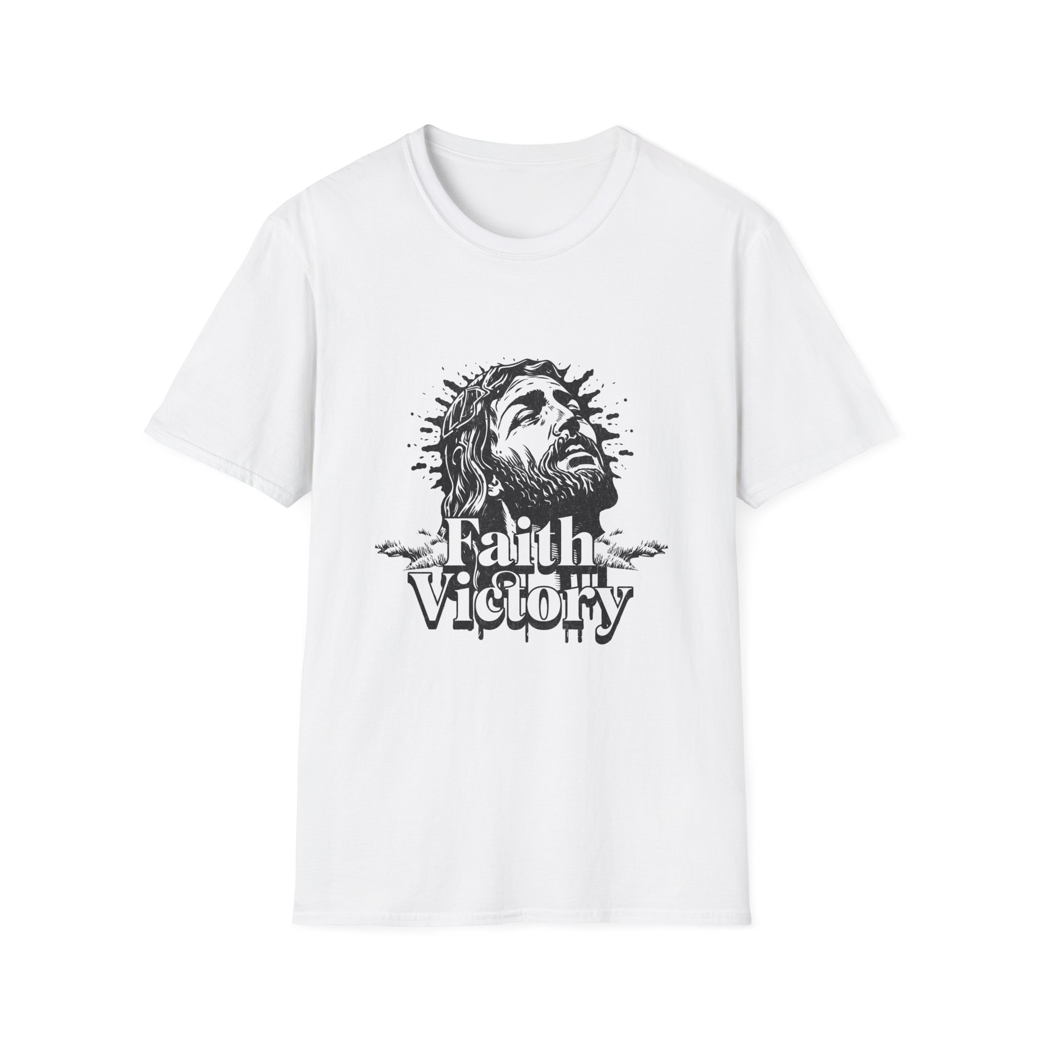 Faith Victory T-Shirt — Christian Jesus Graphic Tee - Image 3