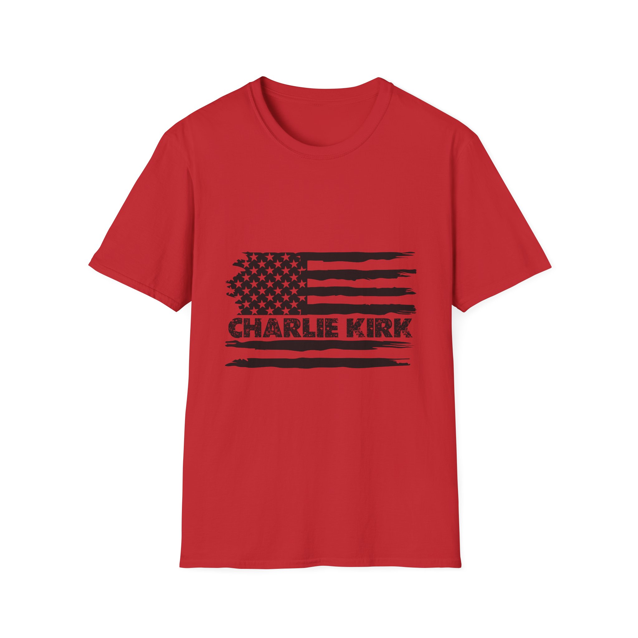 Charlie Kirk American Flag T-Shirt - Image 5
