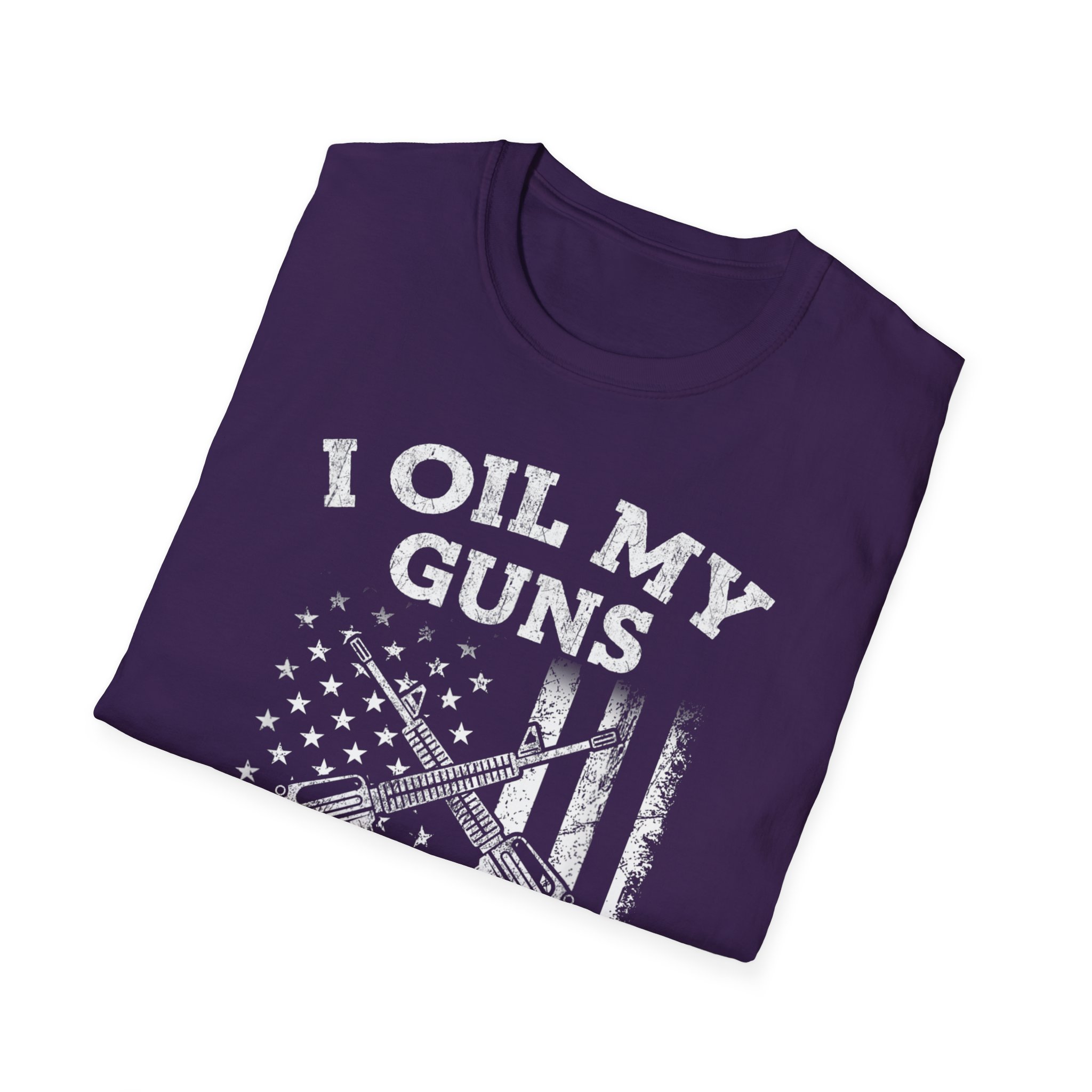 Gun Rights T-Shirt — "I Oil My Guns With Liberal Tears" Patriotic Rifle Shirt - Image 12