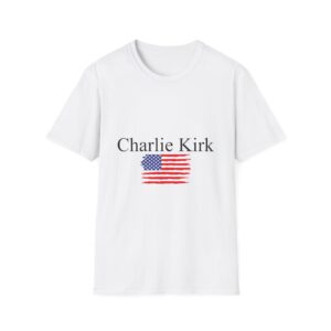 Charlie Kirk American Flag T-Shirt
