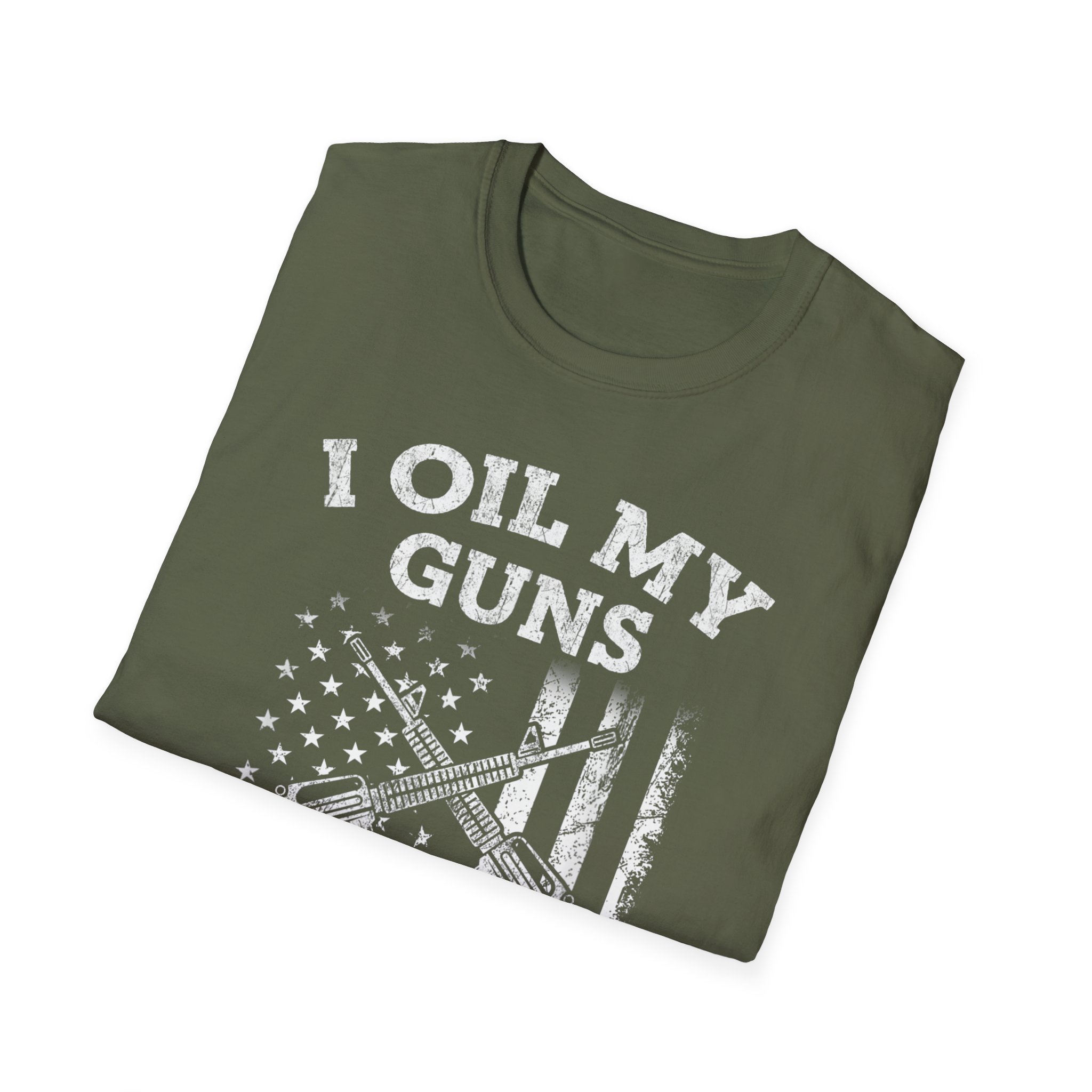 Gun Rights T-Shirt — "I Oil My Guns With Liberal Tears" Patriotic Rifle Shirt - Image 8