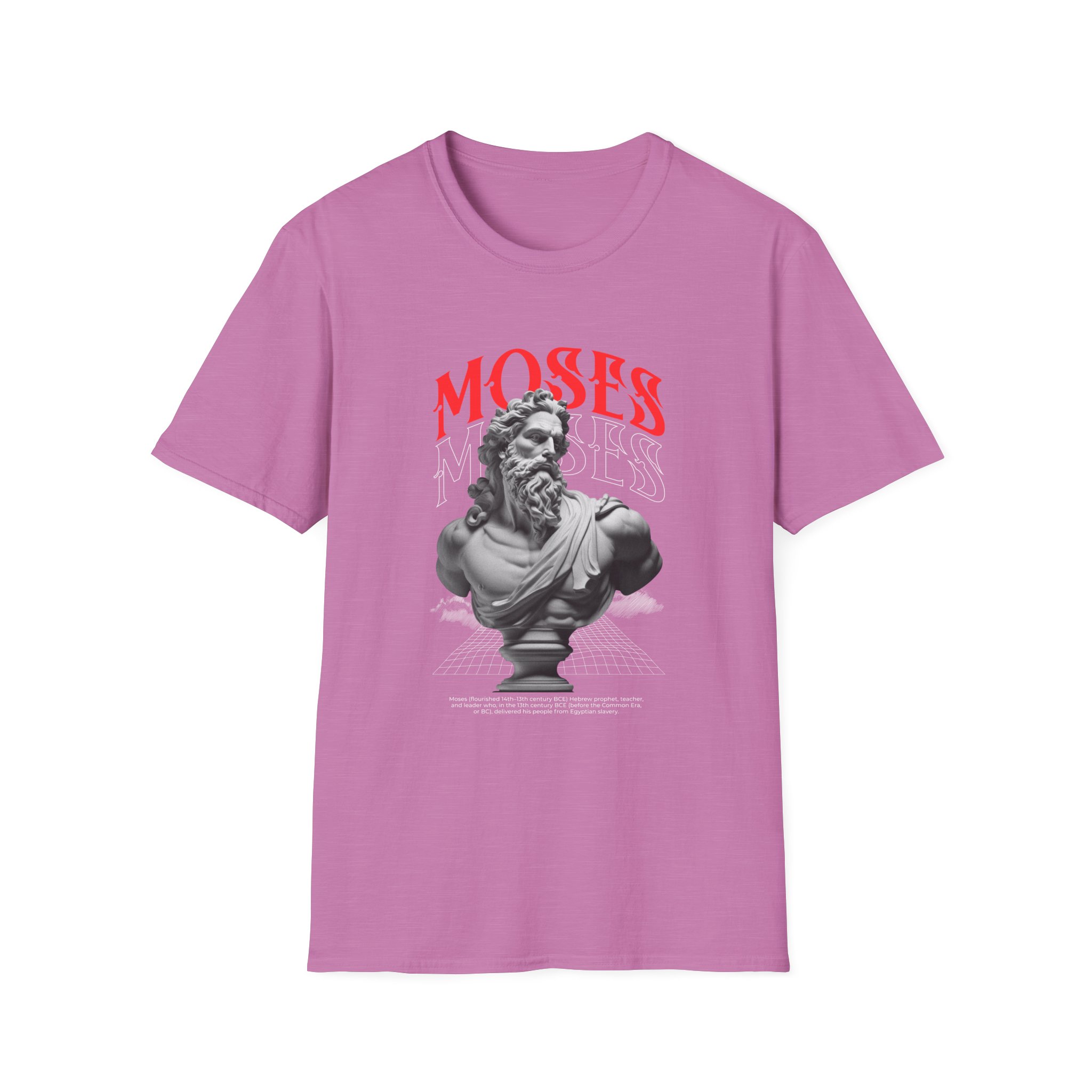 Moses Statue Graphic T-Shirt - Image 15