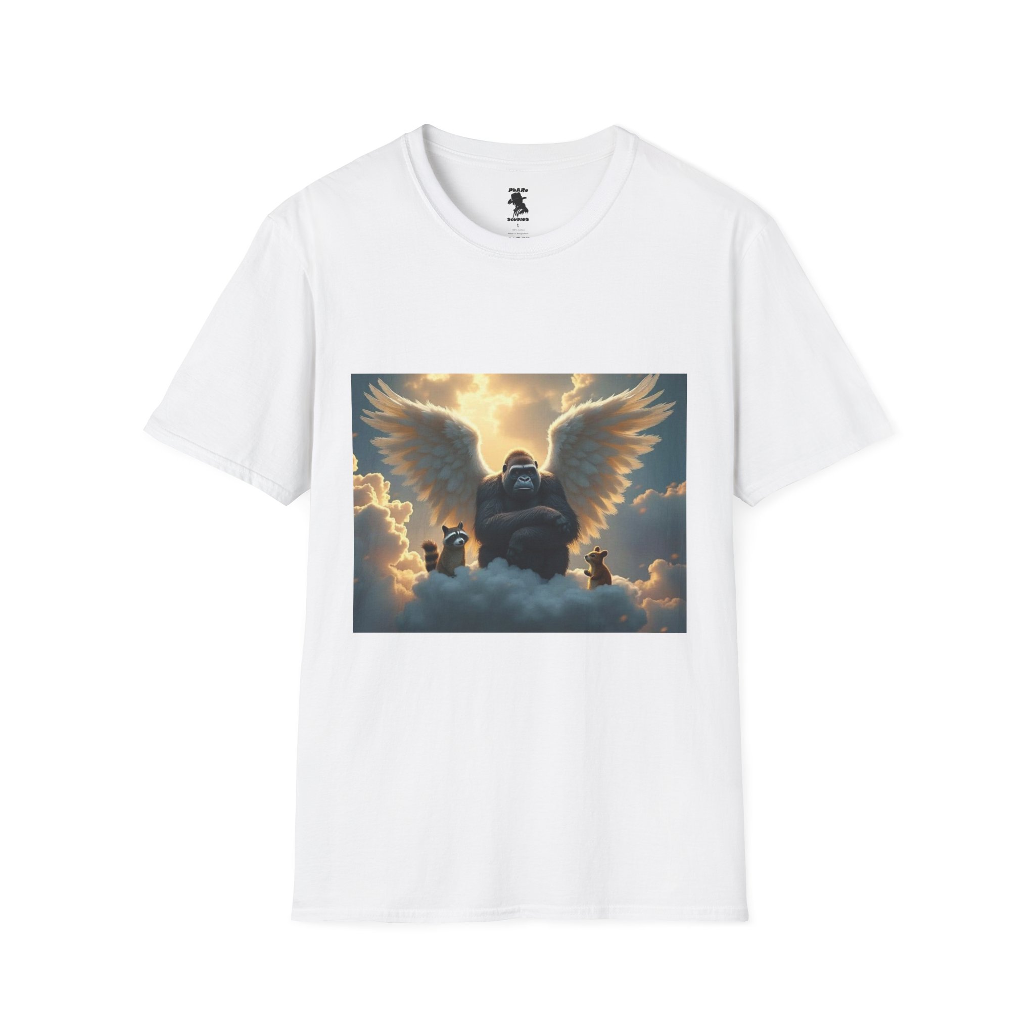 Unisex Softstyle T-Shirt - Harambe, Fred, & P'Nut - Image 5