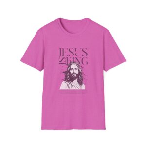 Jesus is King T-Shirt — Christian Faith Graphic Tee