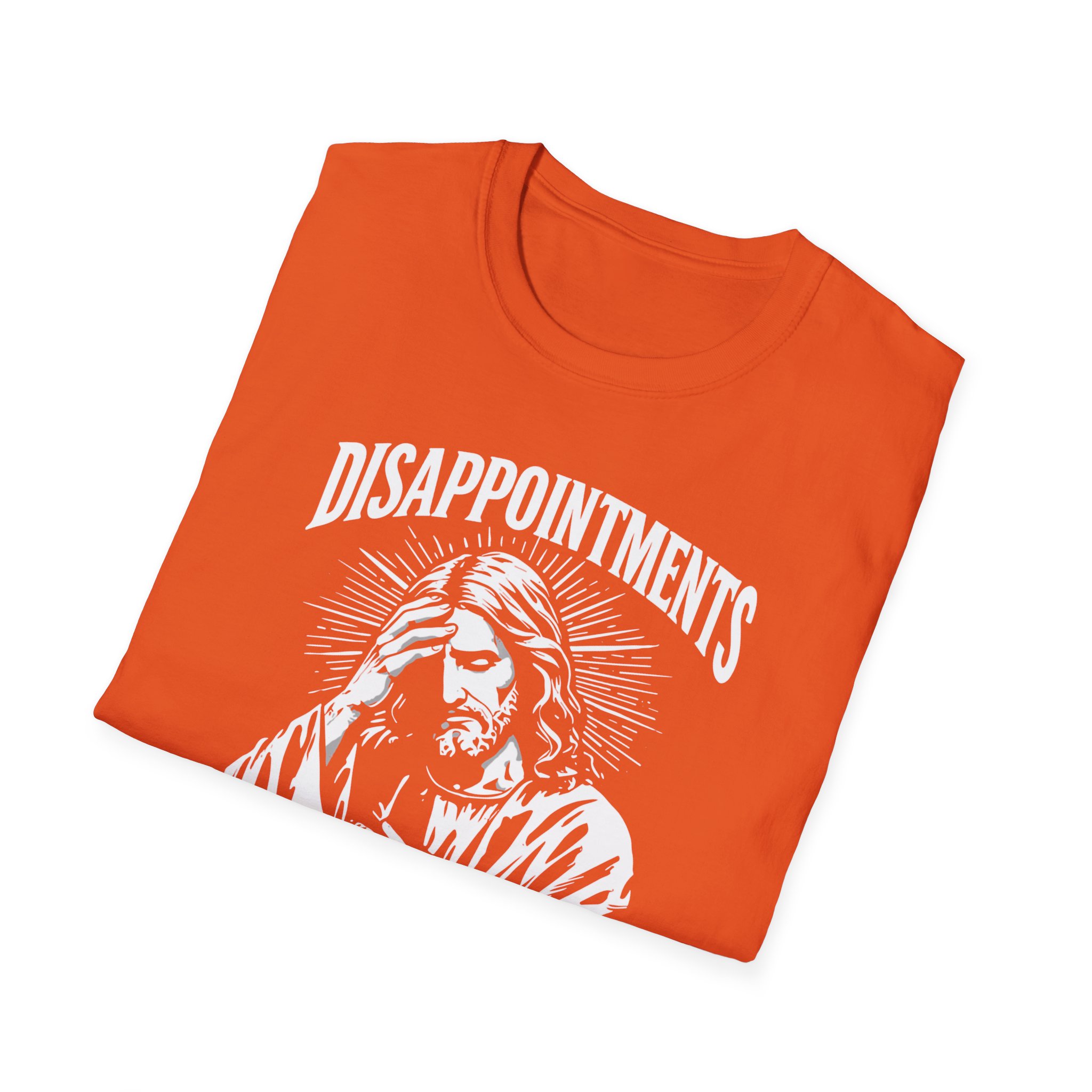 Jesus Graphic T-Shirt — "Disappointments All of You" Vintage Religious Humor Tee - Image 8