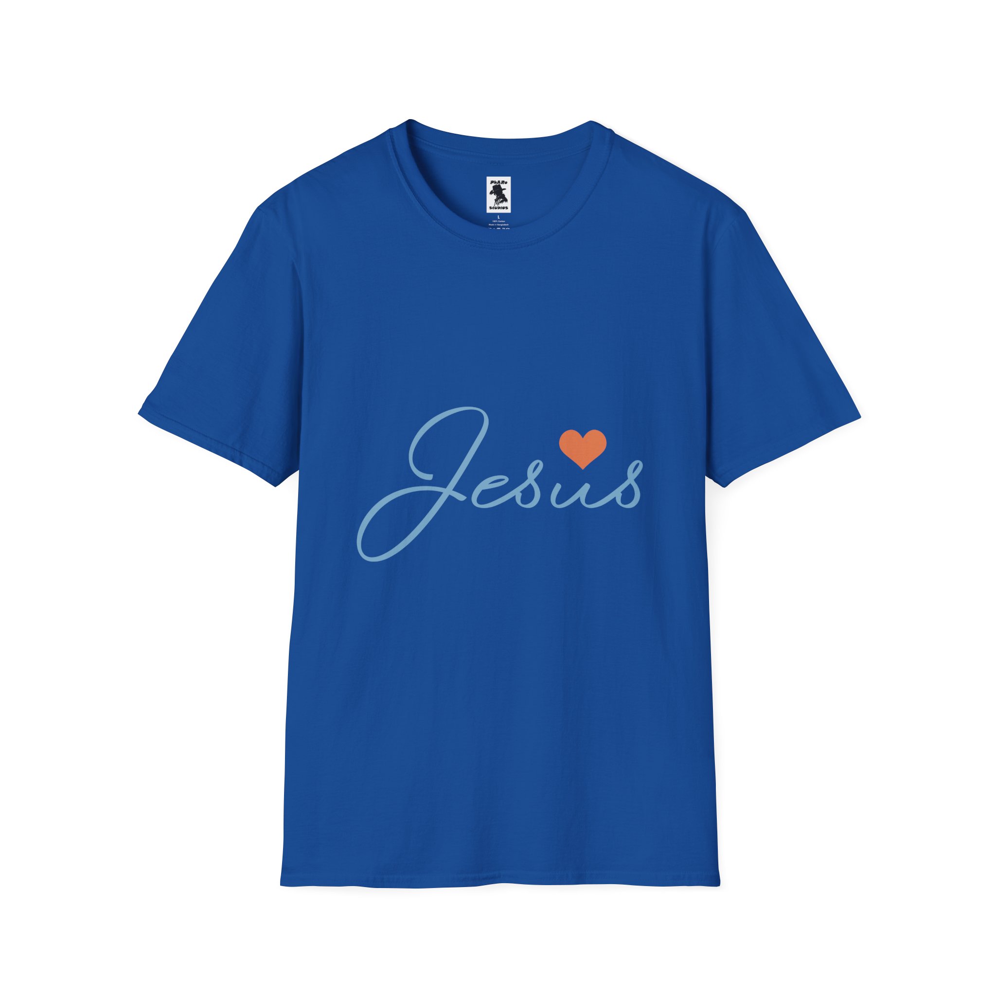Jesus Love Unisex Softstyle T-Shirt - Faith-Inspired Casual Wear - Image 29