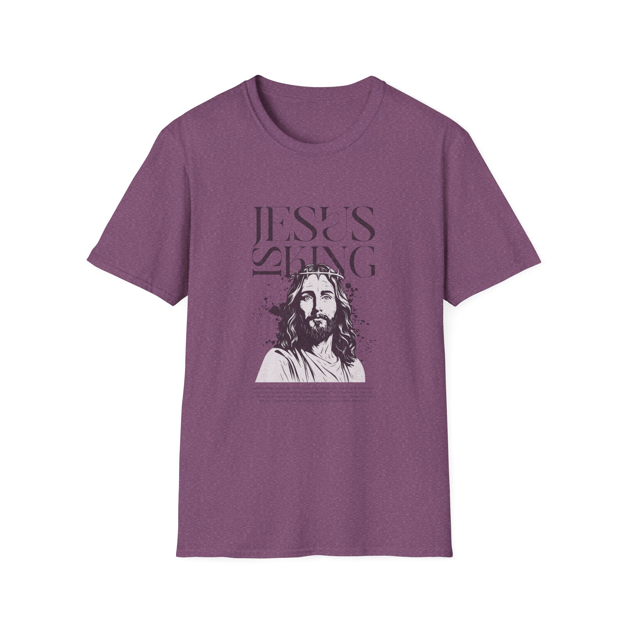 Jesus is King T-Shirt — Christian Faith Graphic Tee - Image 23