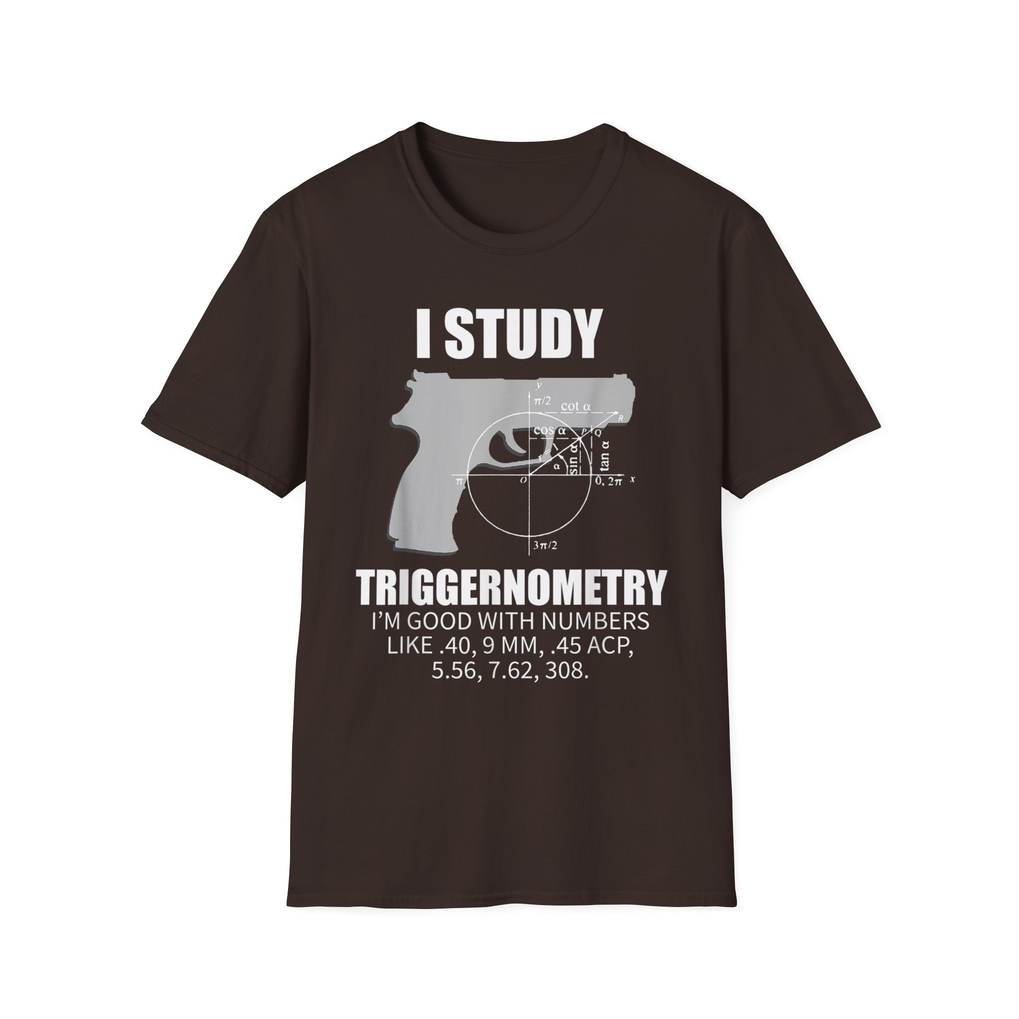 Triggernometry T-Shirt — “I Study Triggernometry” Gun Humor Tee - Image 7