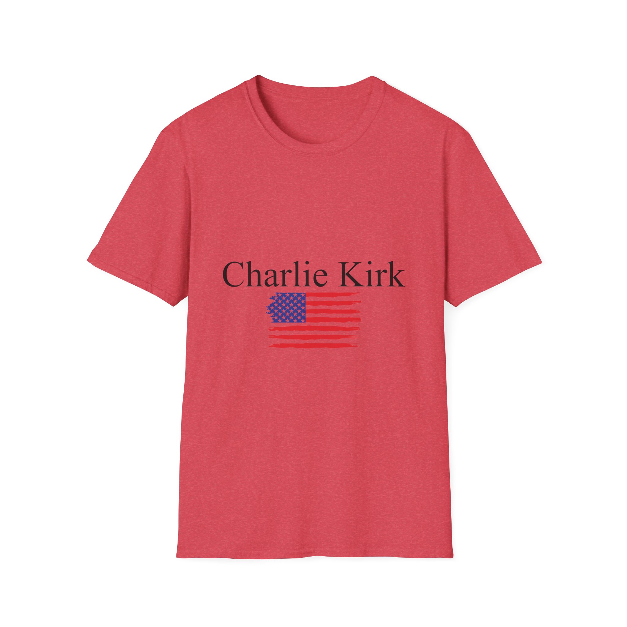 Charlie Kirk American Flag T-Shirt - Image 5