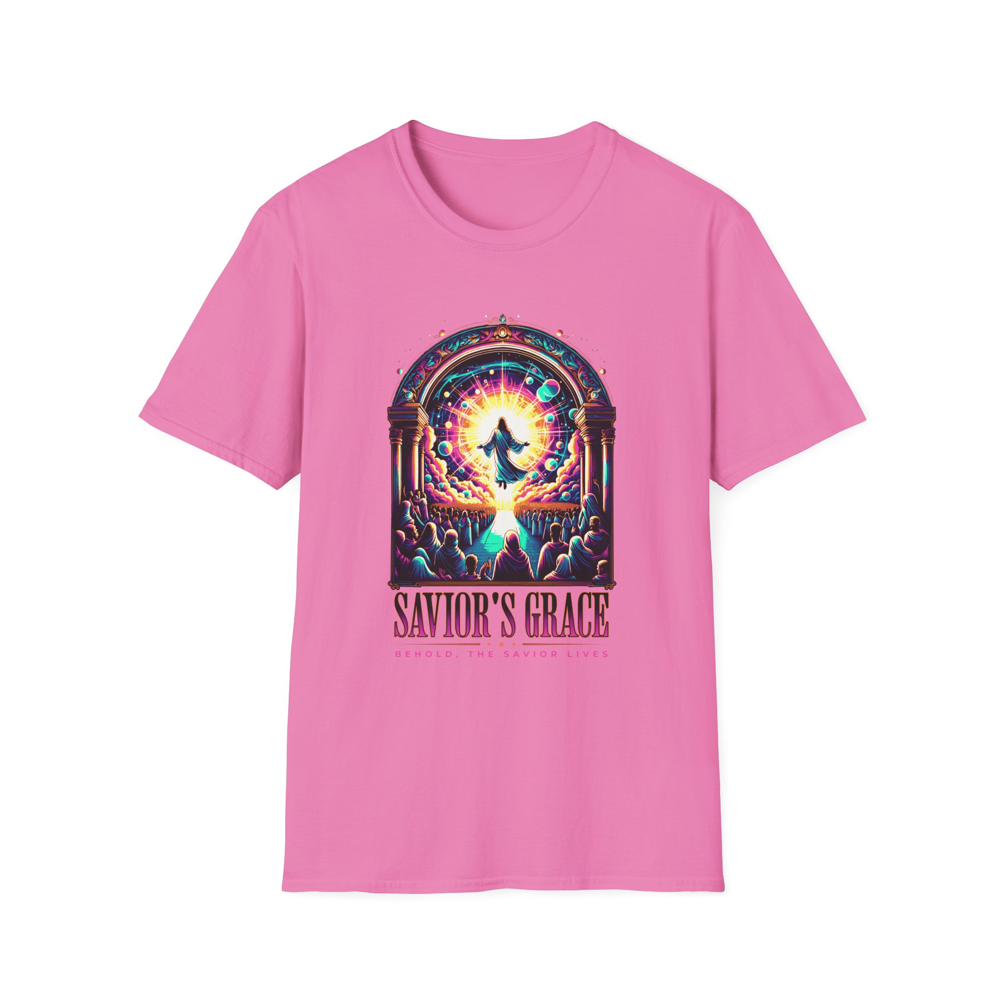Savior's Grace T-Shirt — Radiant Christian Faith Graphic Tee - Image 21