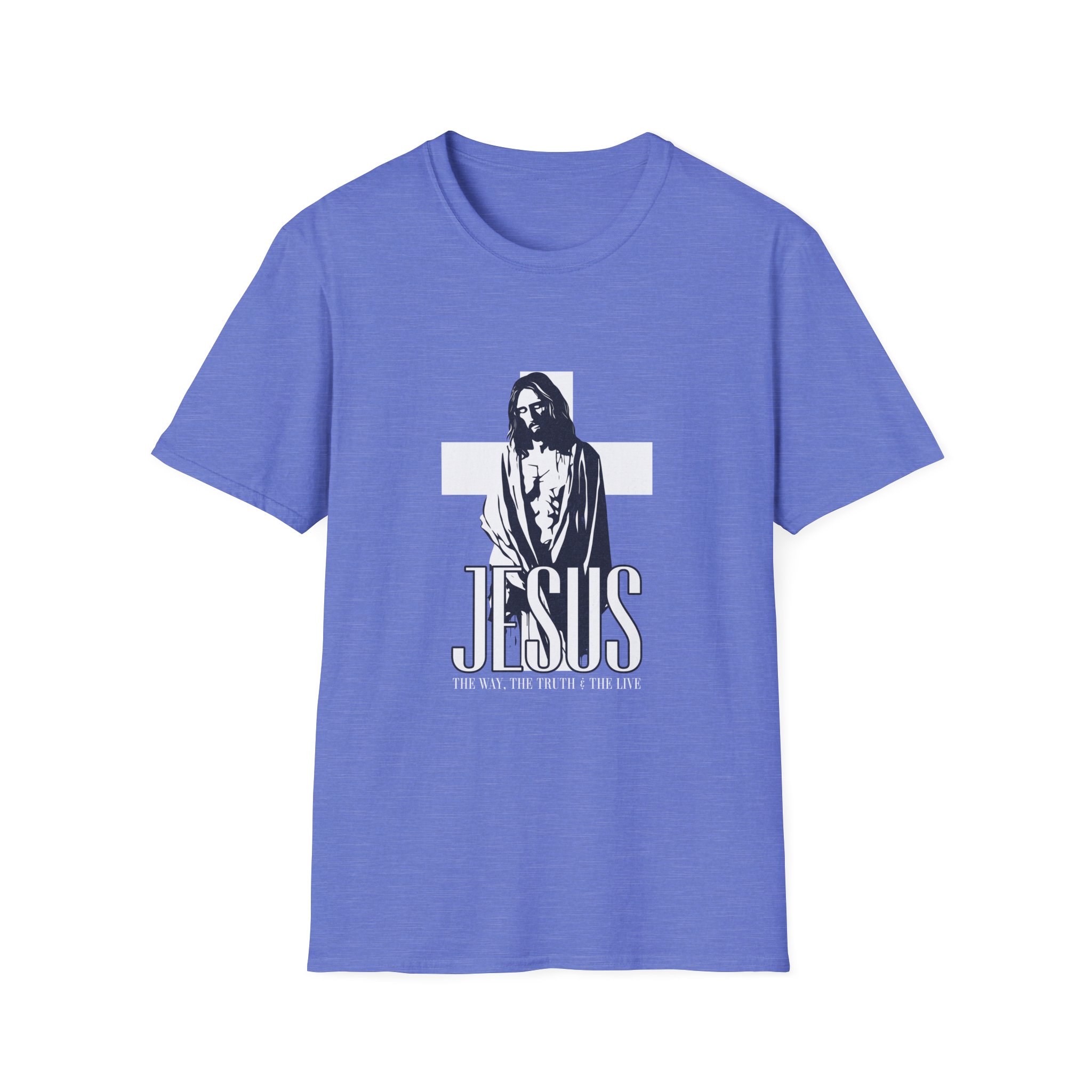 Jesus Cross Graphic T-Shirt — Faith-Based Christian Tee - Image 13