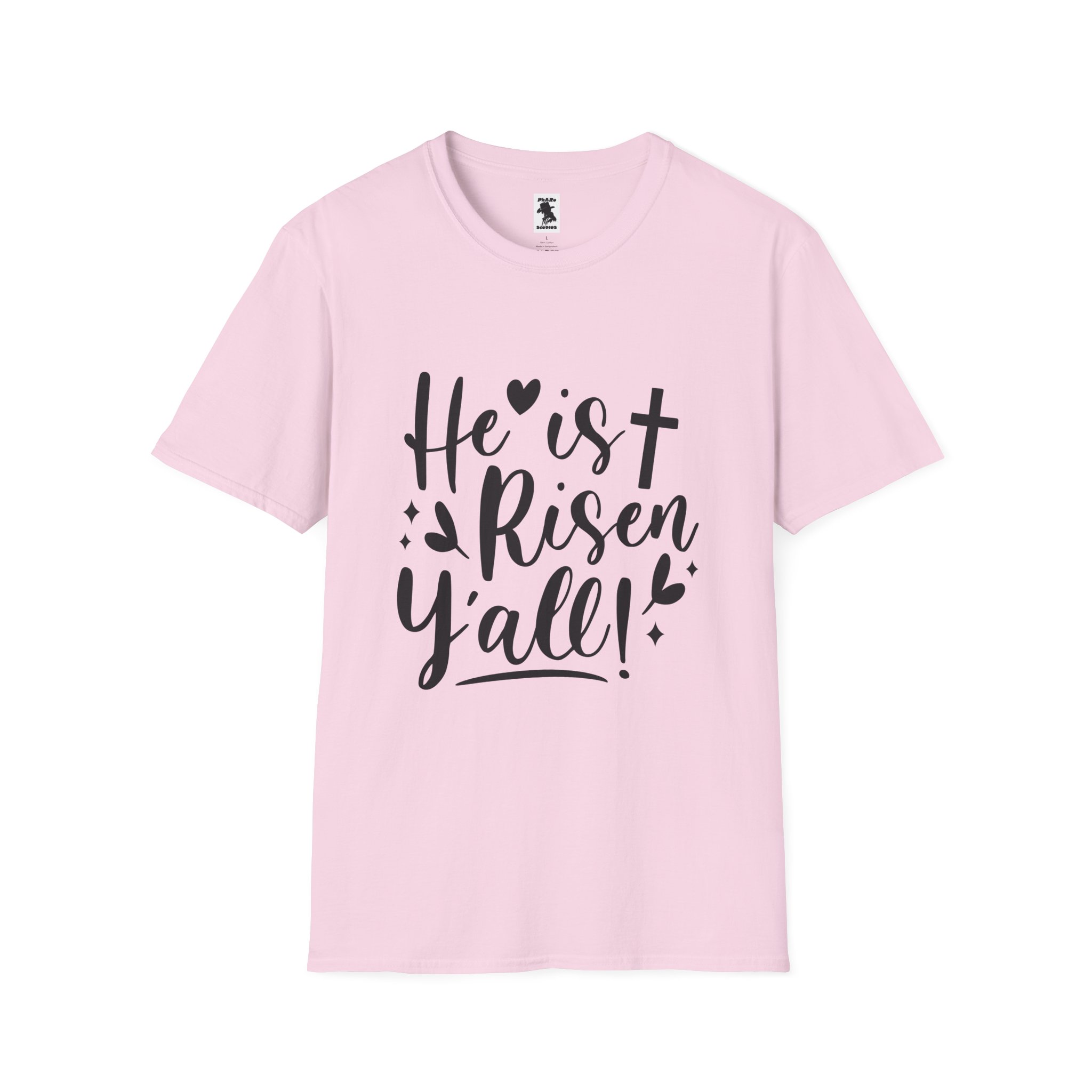 He is Risen Y'all - Unisex Softstyle T-Shirt - Image 45