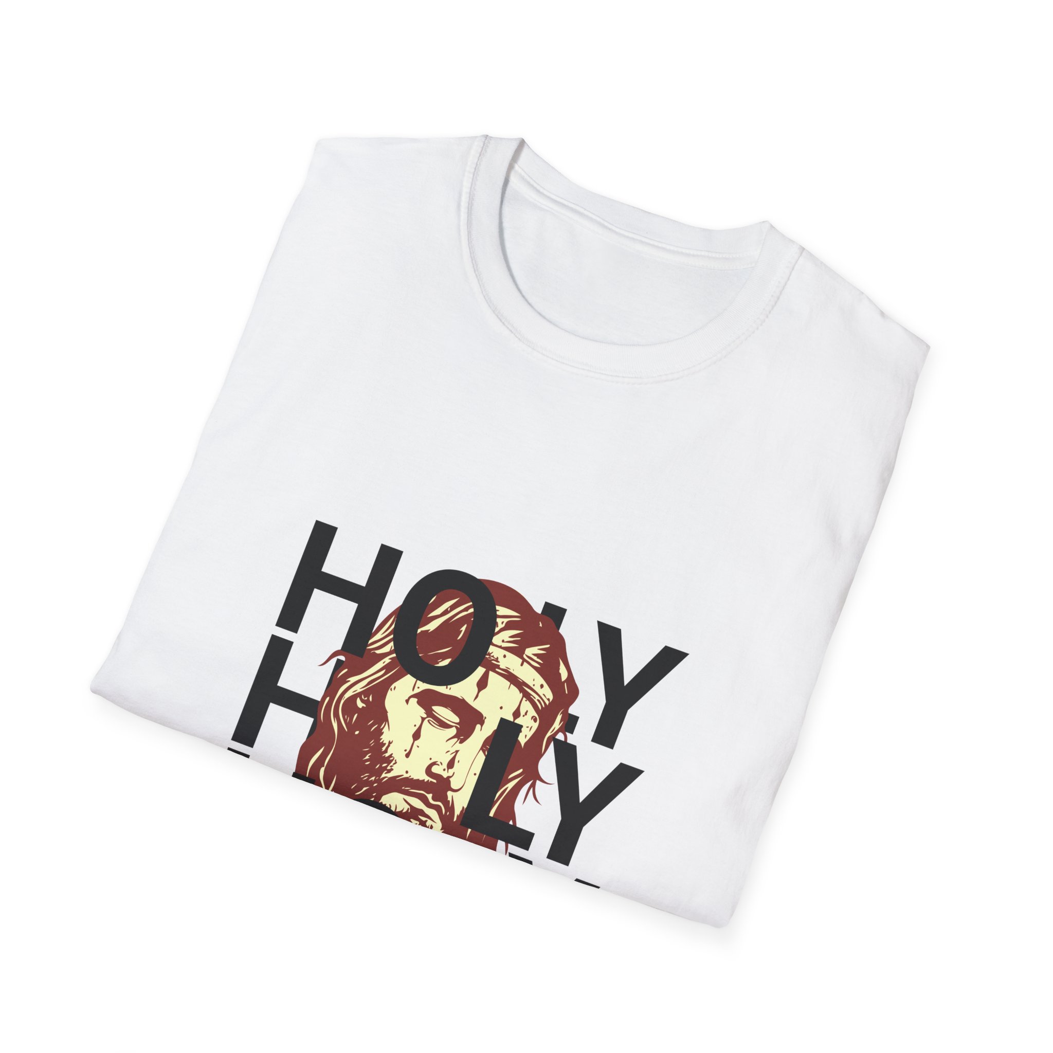 Holy Holy Holy T-Shirt — Christian Faith Graphic Tee - Image 4