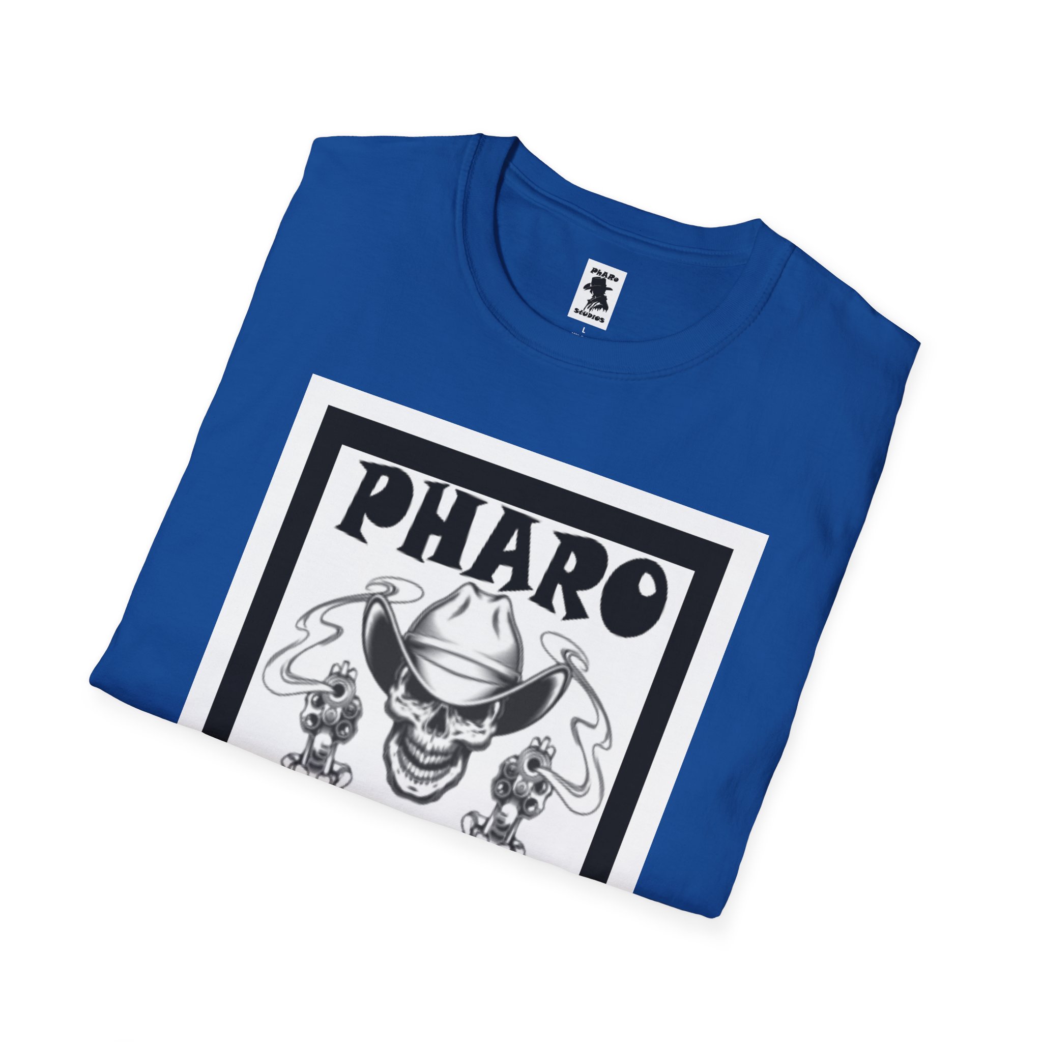 Unisex Softstyle T-Shirt - PhARo Studios Logo - Image 20