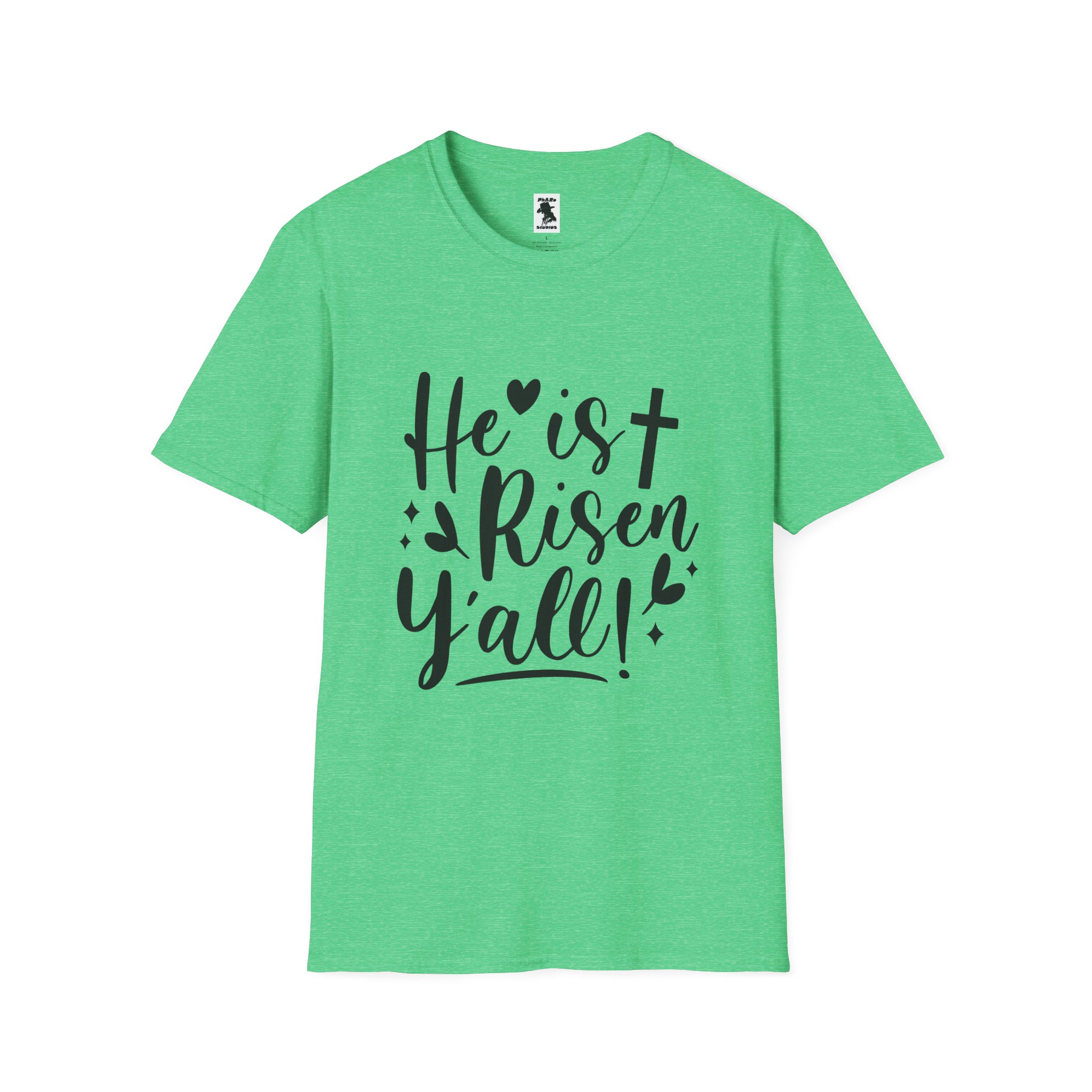 He is Risen Y'all - Unisex Softstyle T-Shirt - Image 25