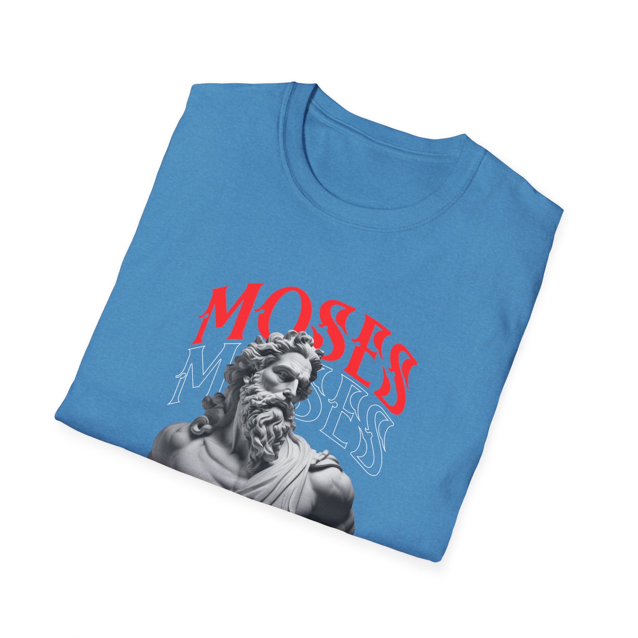 Moses Statue Graphic T-Shirt - Image 8