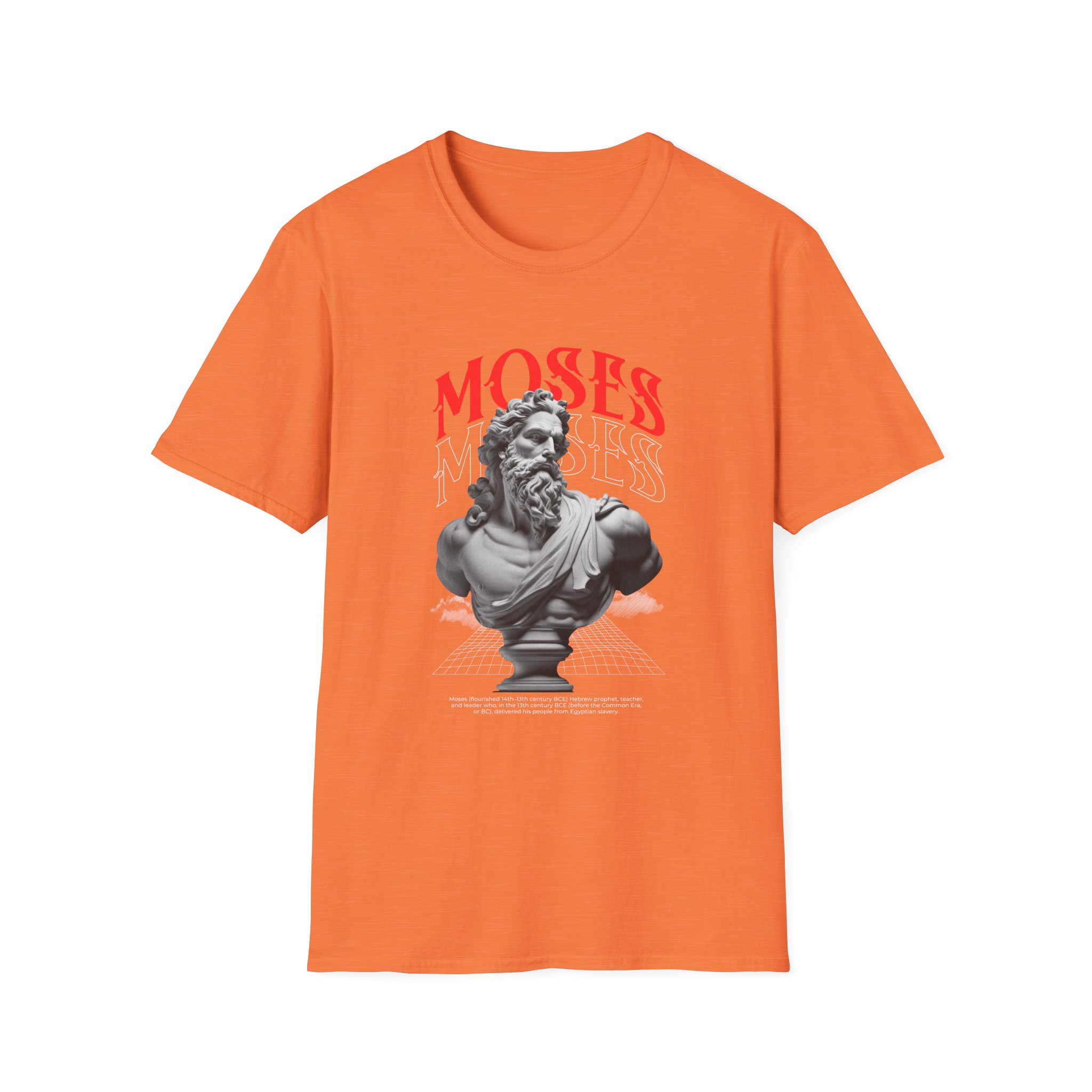 Moses Statue Graphic T-Shirt - Image 3