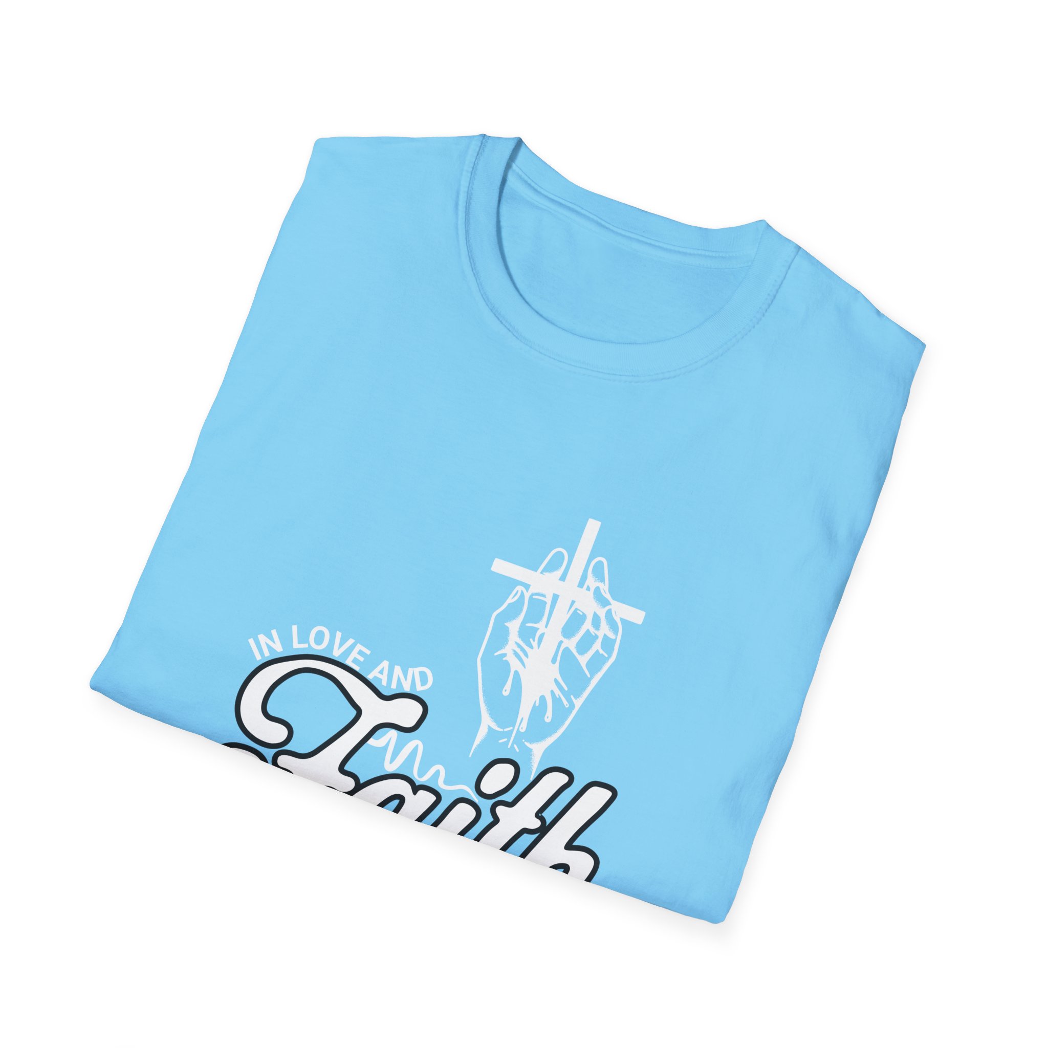 Faith Believe Unisex Softstyle T-Shirt - Image 16