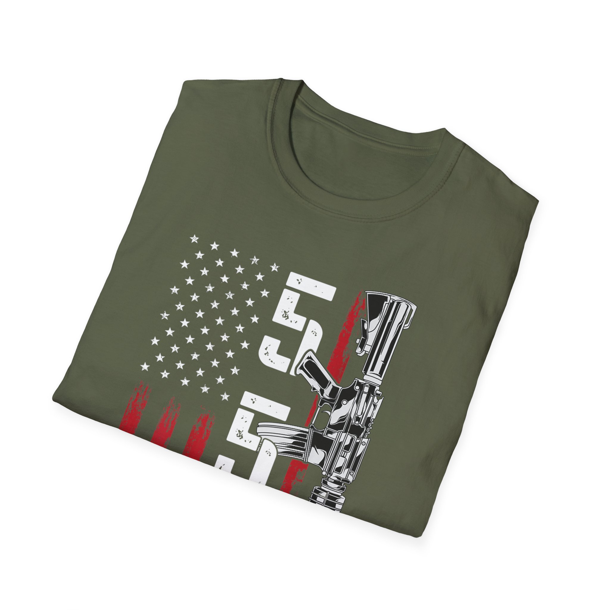 God, Guns, Country Graphic Tee - Image 12