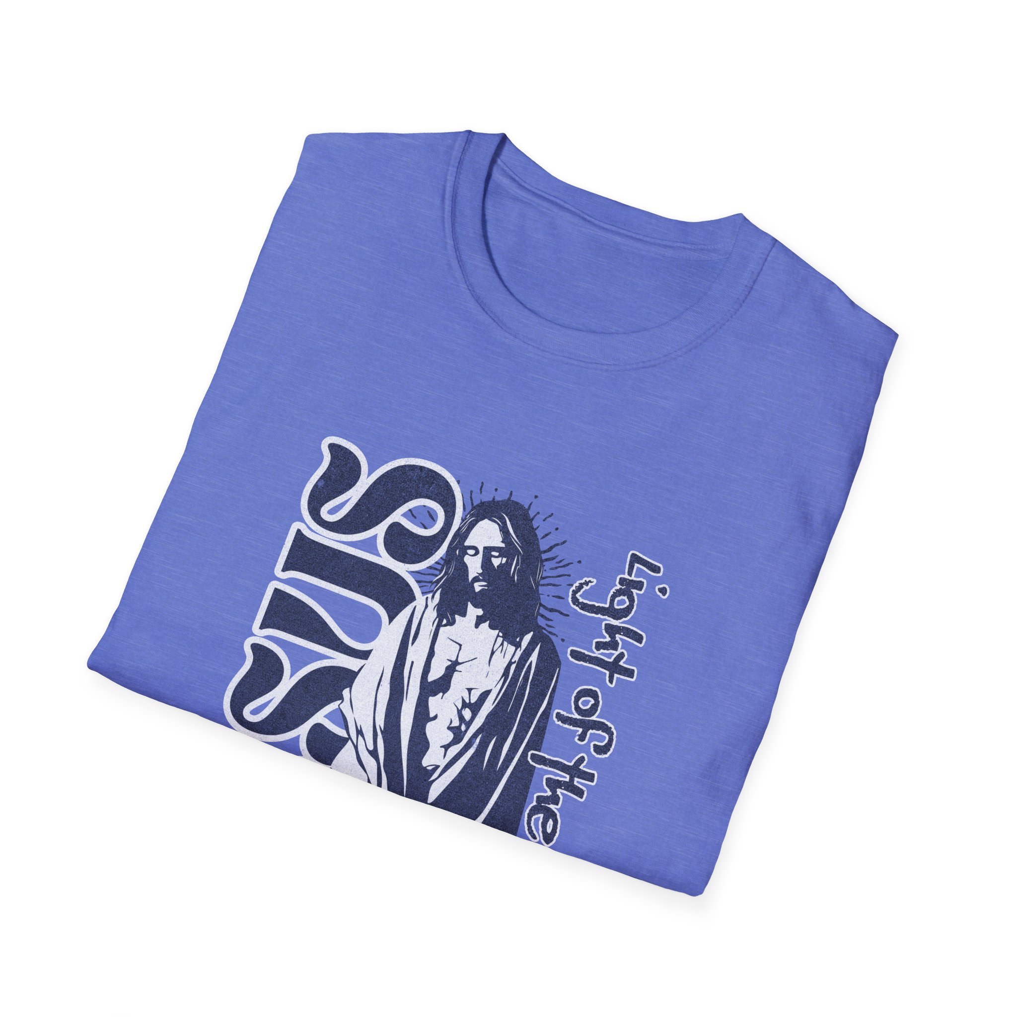 Jesus "Light of the World" Graphic T-Shirt - Image 18